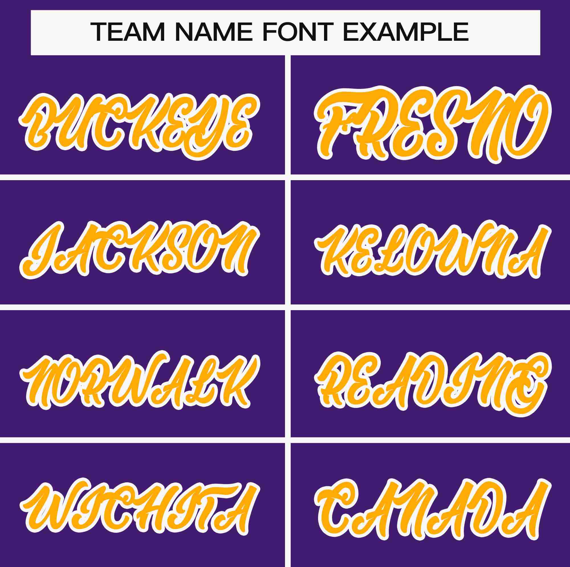 Custom Purple Yellow-White Classic Style Personalized Full Button Authentic Baseball Jersey