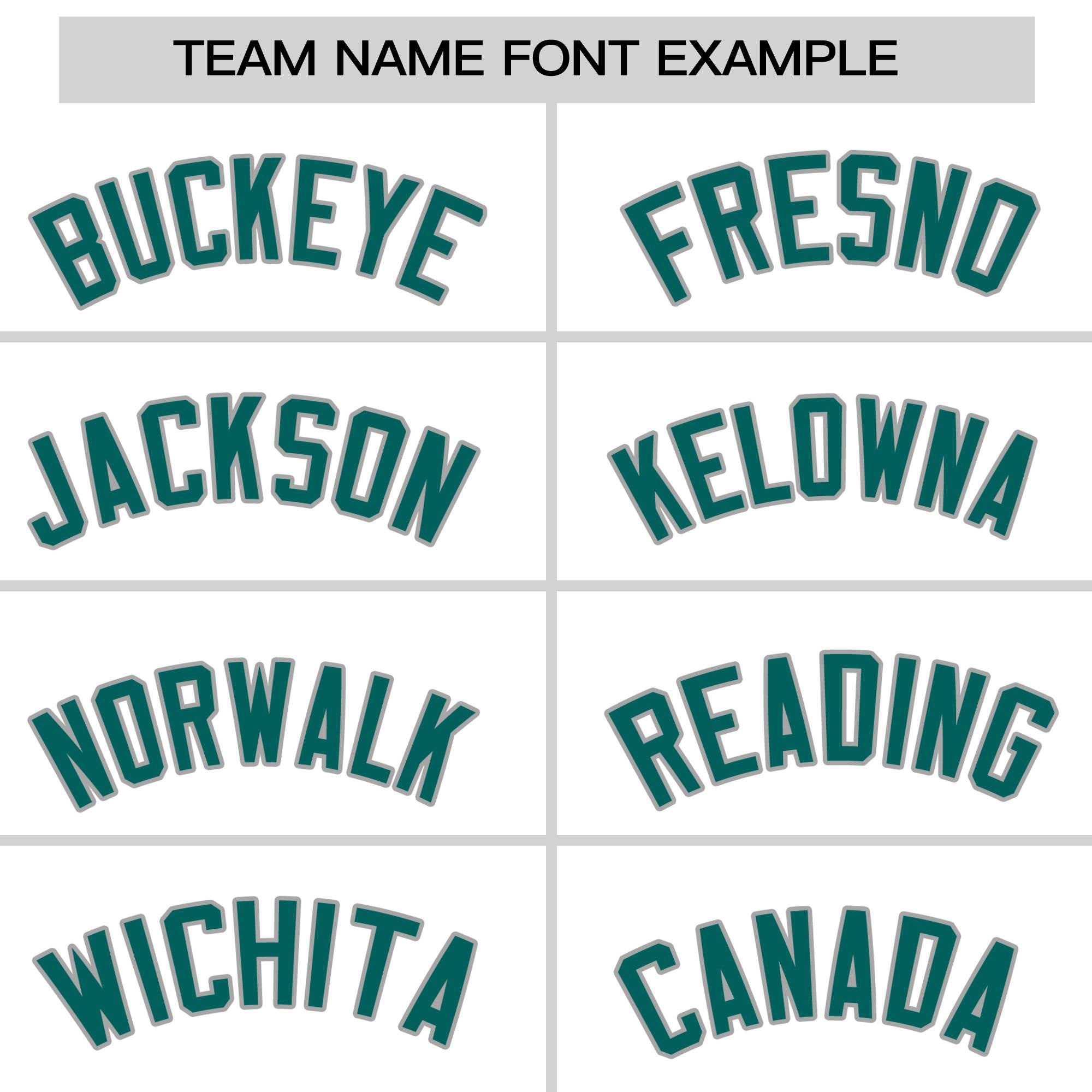 Custom White Aqua Personalized Raglan Sleeves Round-Neck Hockey Jersey