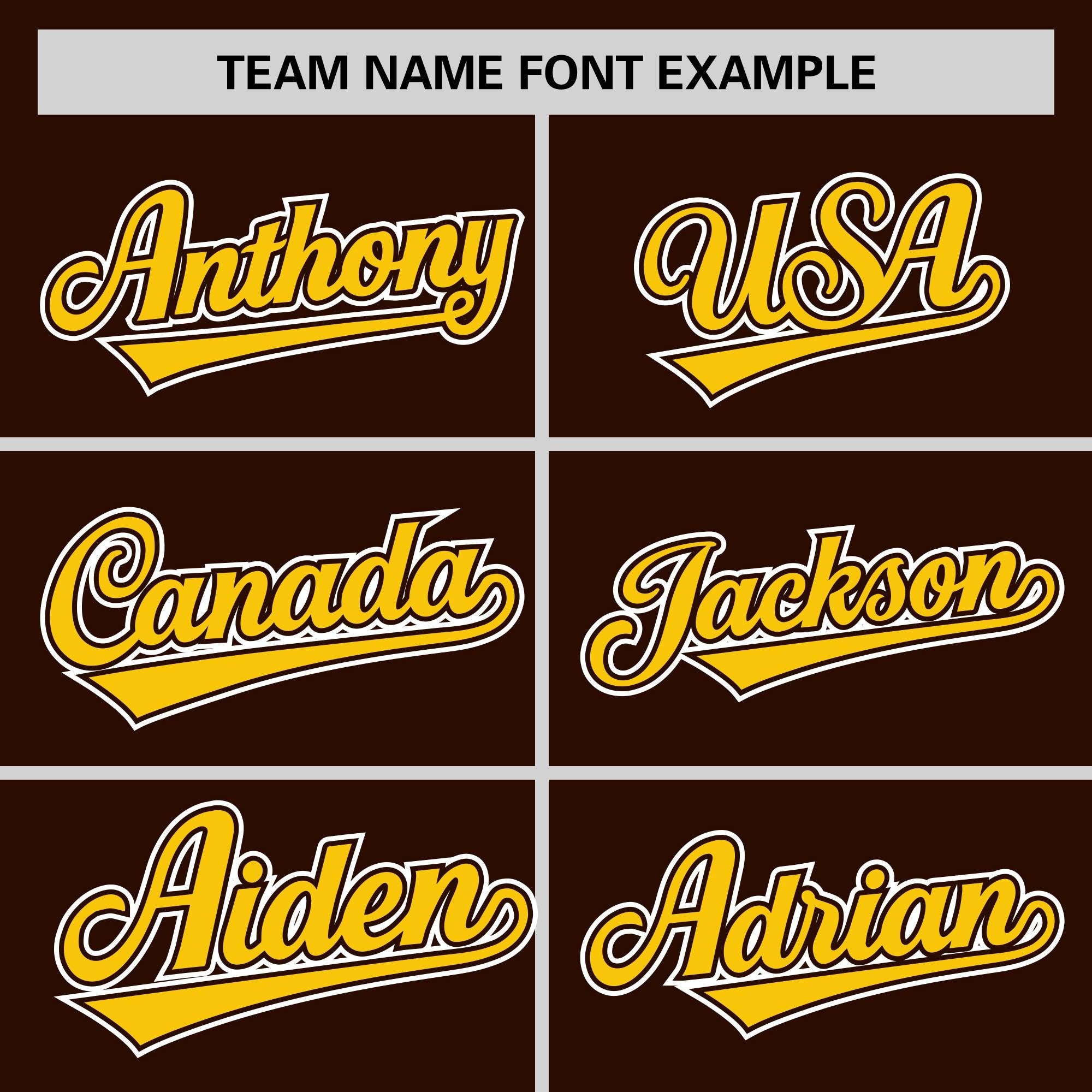 Custom Brown Gold Personalized Raglan Sleeves Round-Neck Hockey Jersey