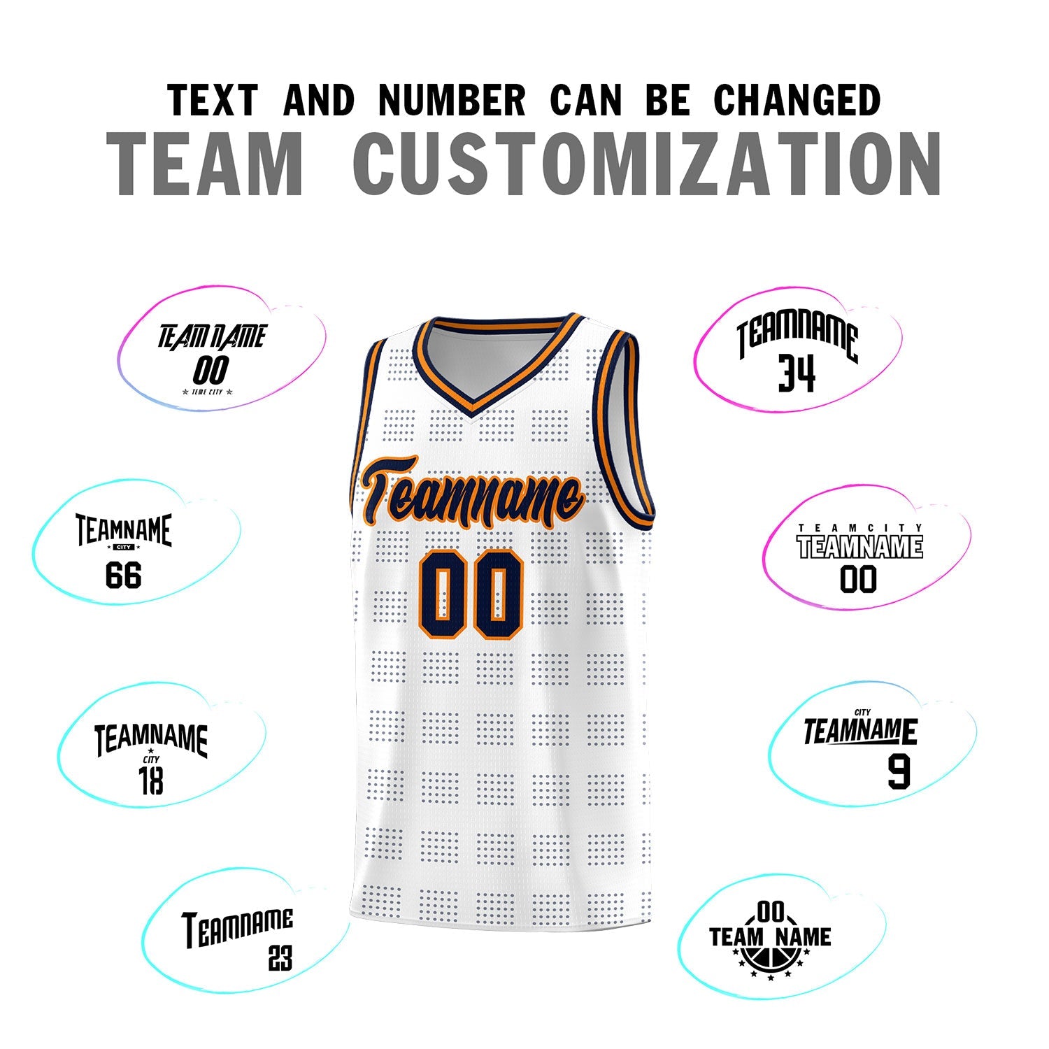 Custom Red Navy Trailblazer Dot Pattern Sports Uniform Basketball Jersey