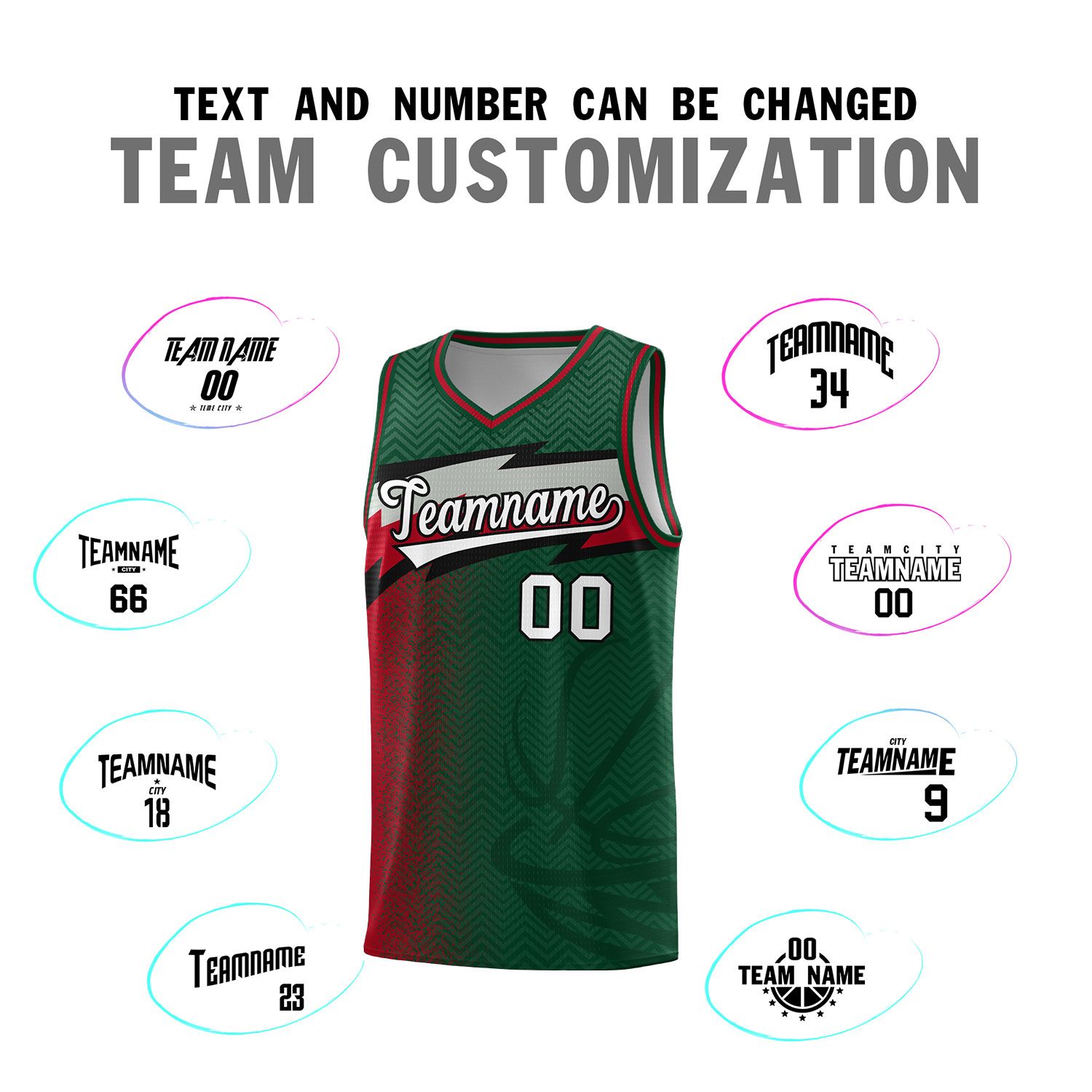 Custom Kelly Green Dot Scatter Graffiti Pattern Sports Uniform Basketball Jersey