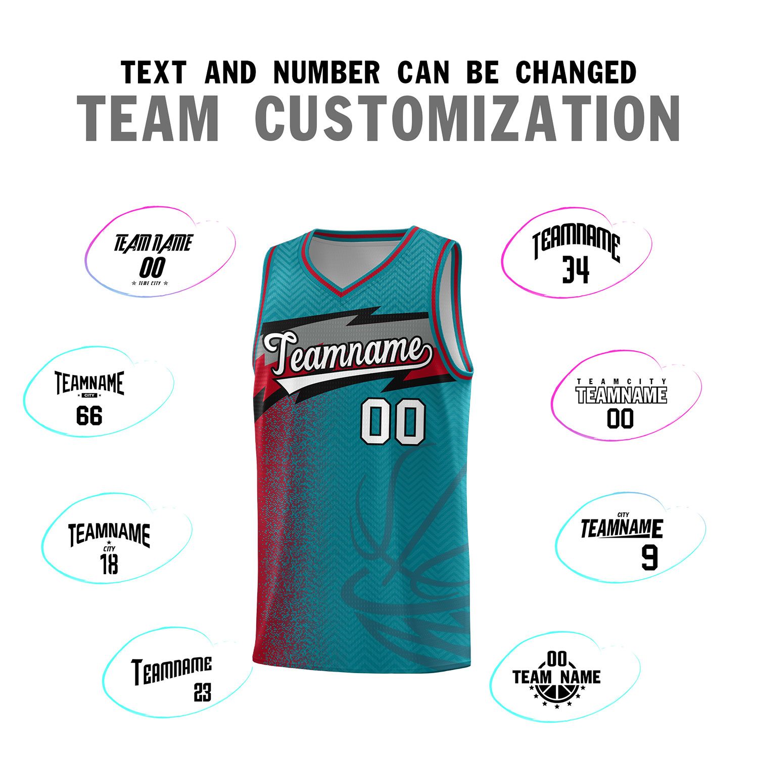 Custom Aqua Dot Scatter Graffiti Pattern Sports Uniform Basketball Jersey