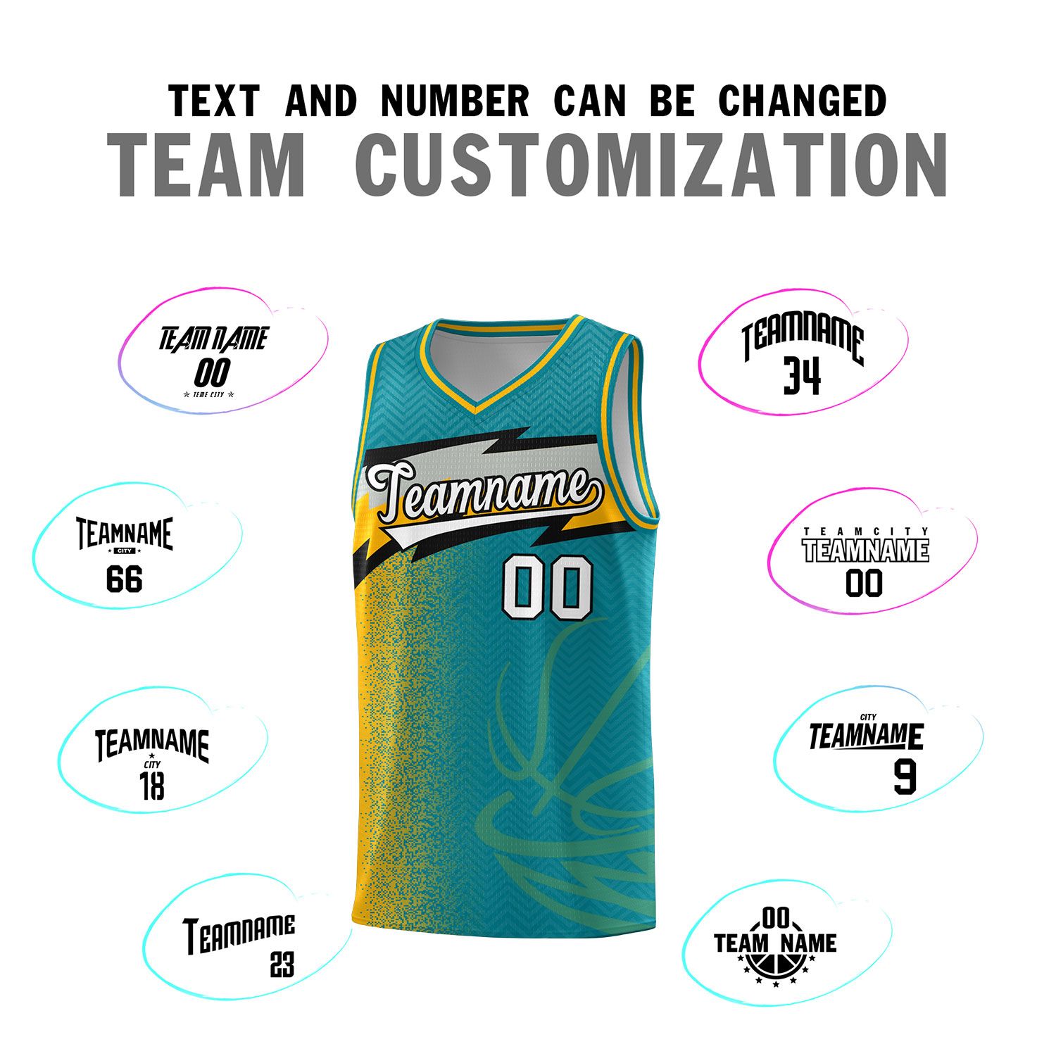 Custom Aqua Dot Scatter Graffiti Pattern Sports Uniform Basketball Jersey