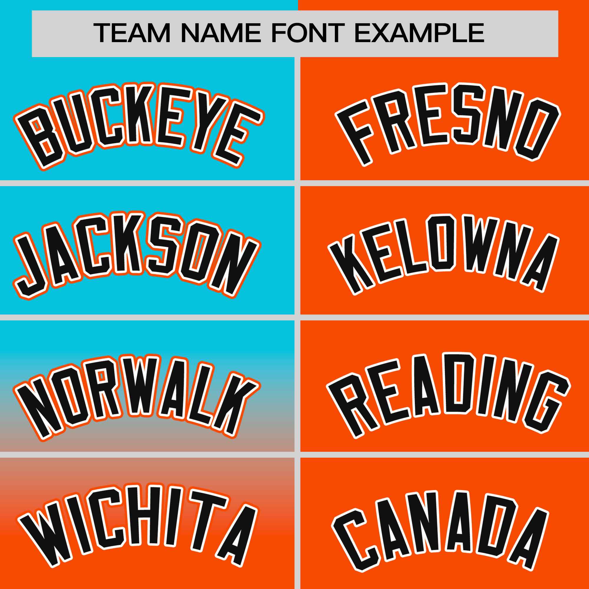 Custom Orange Sky Blue Personalized Half Gradient Design Authentic Baseball Jersey