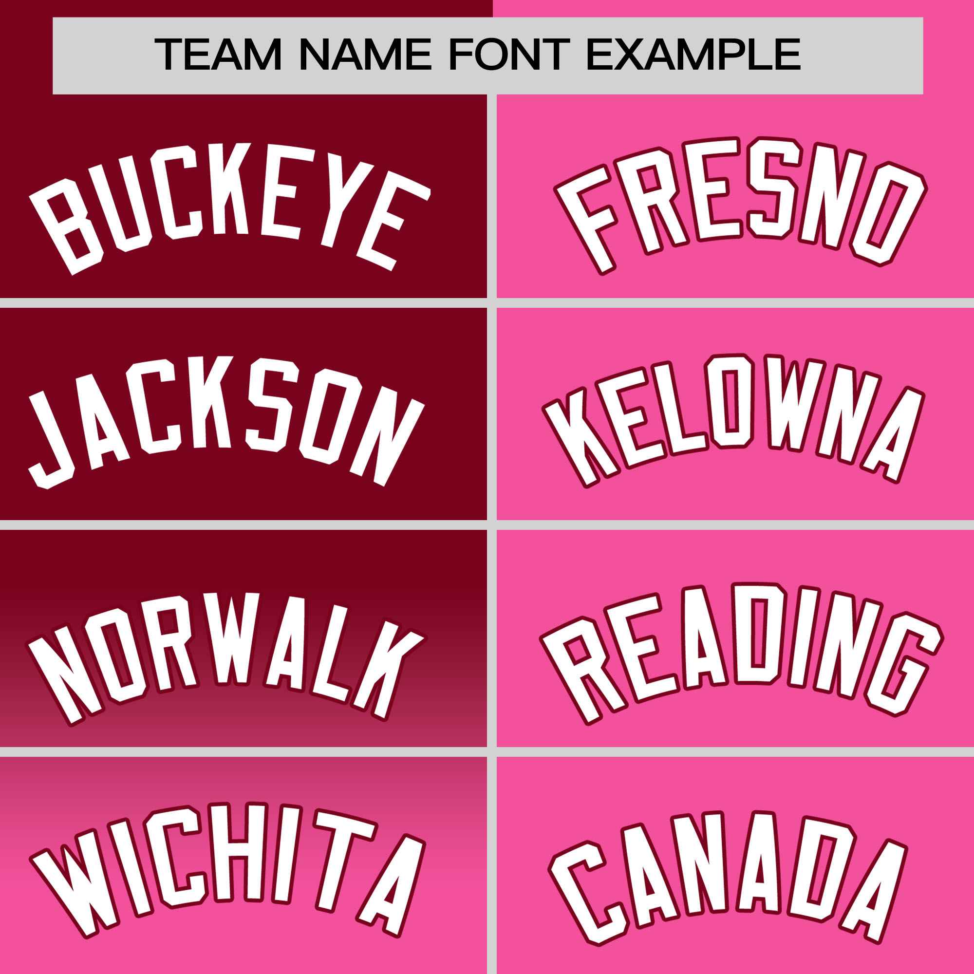 Custom Pink Crimson Personalized Half Gradient Design Authentic Baseball Jersey