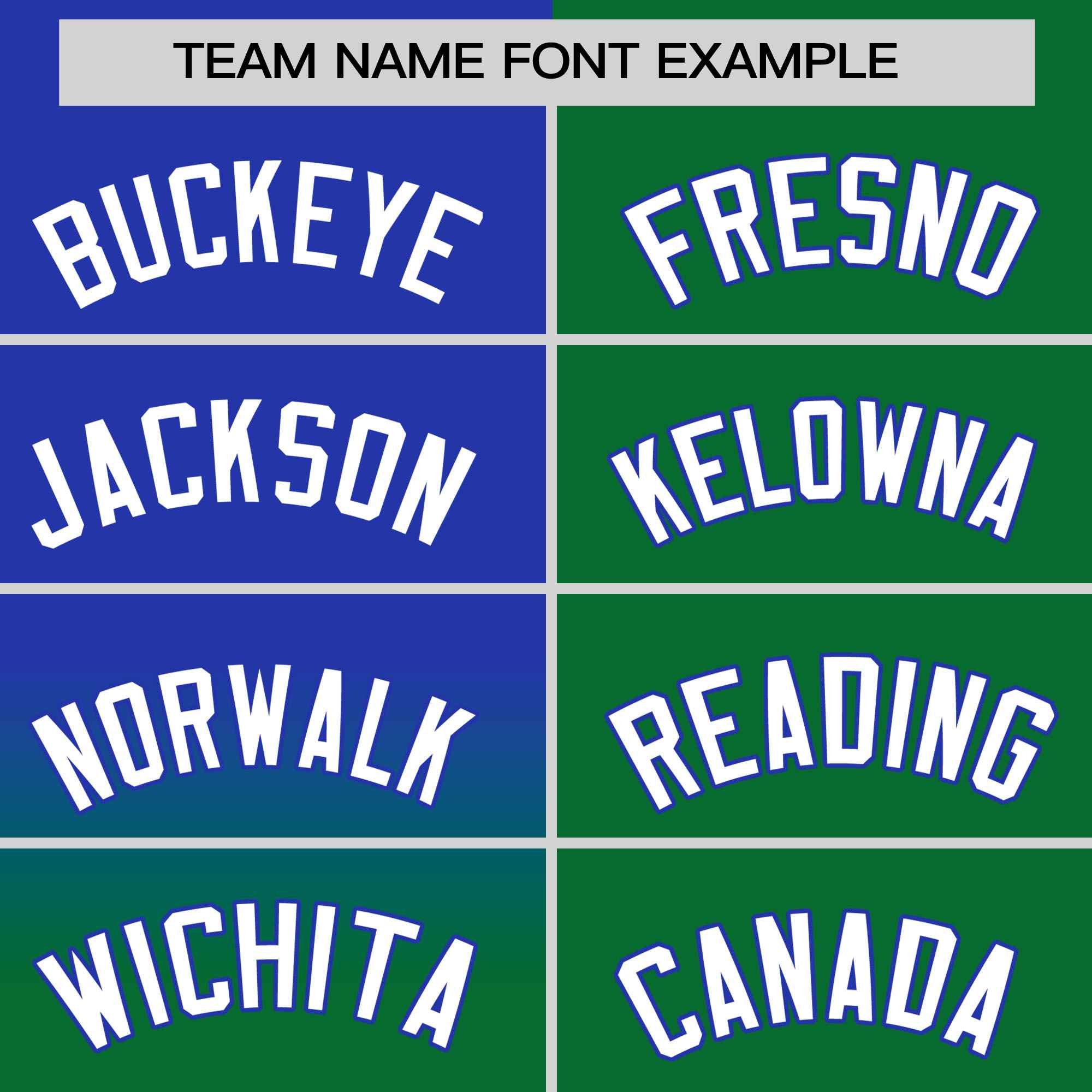 Custom Kelly Green Royal Personalized Half Gradient Design Authentic Baseball Jersey