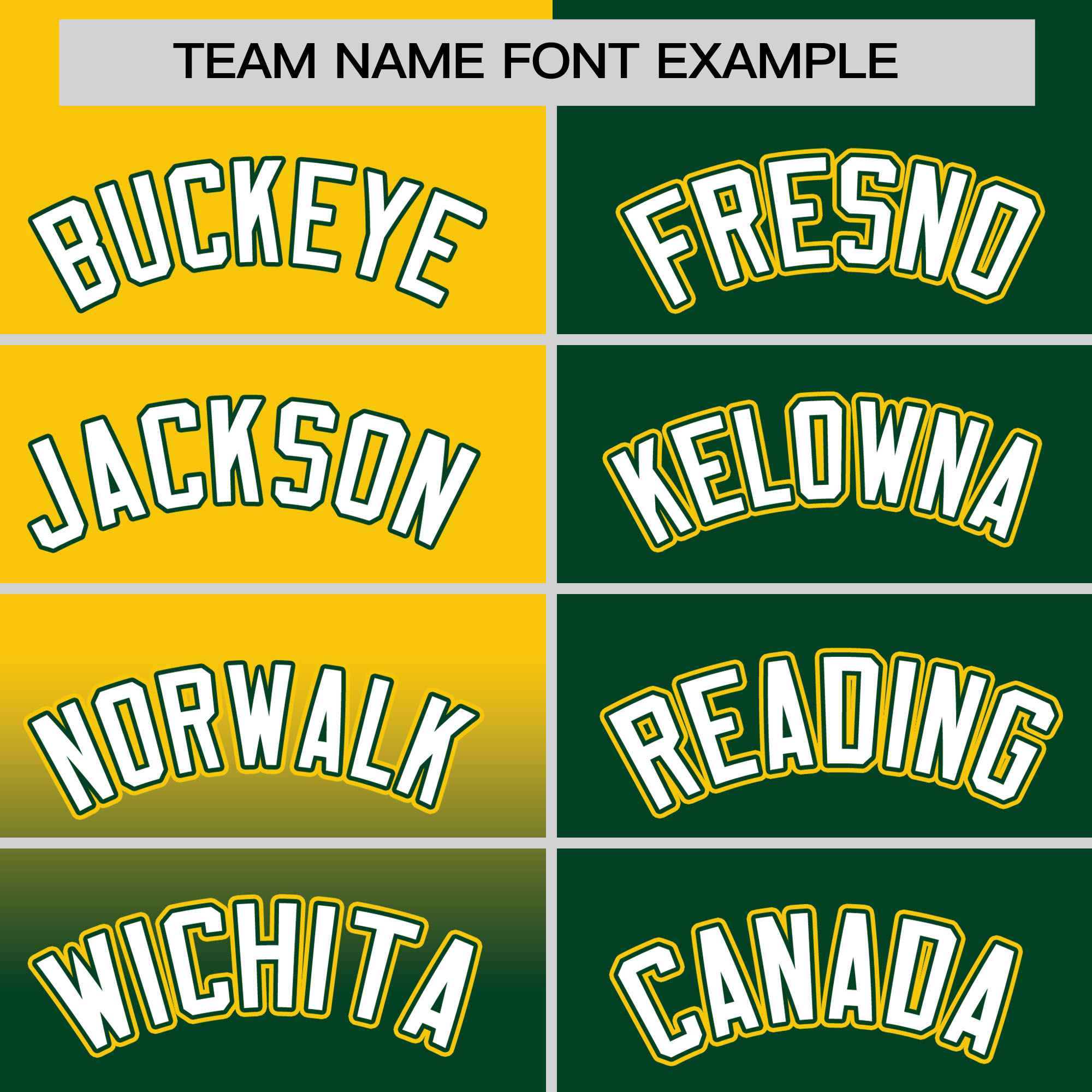 Custom Green Gold Personalized Half Gradient Design Authentic Baseball Jersey