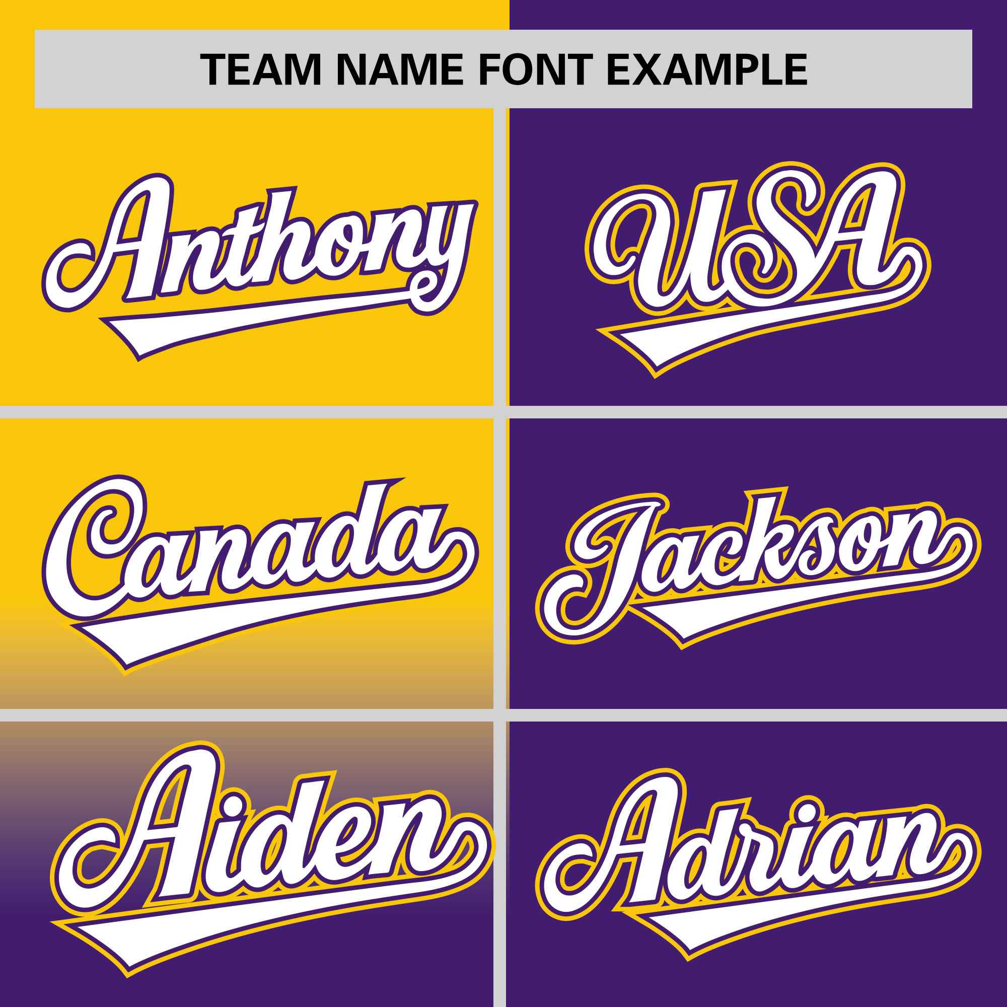 Custom Purple Gold Personalized Half Gradient Design Authentic Baseball Jersey