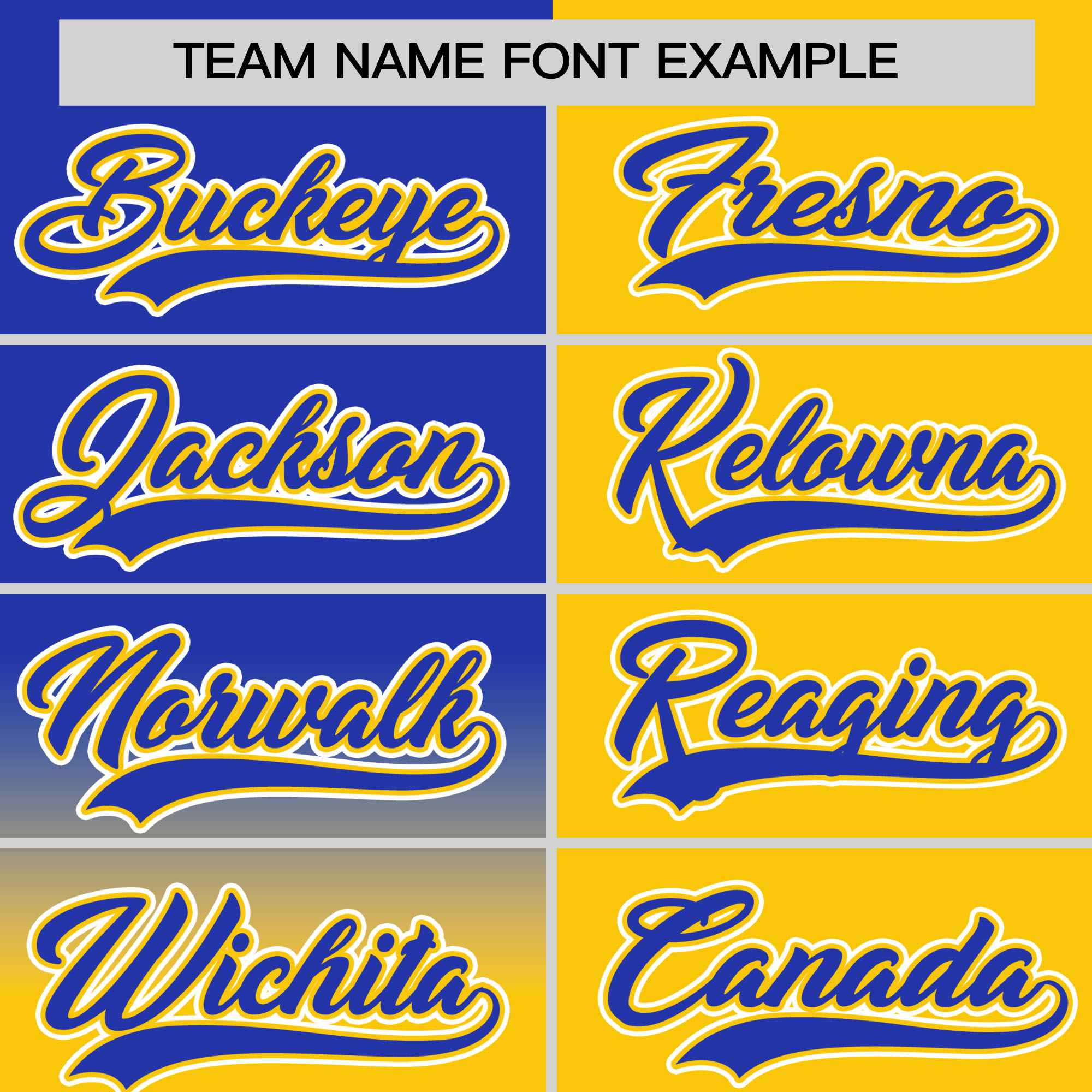 Custom Gold Royal Personalized Half Gradient Design Authentic Baseball Jersey