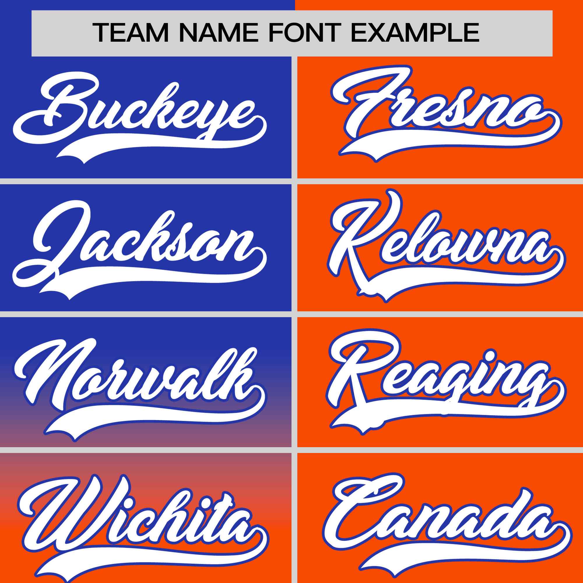 Custom Orange Royal Personalized Half Gradient Design Authentic Baseball Jersey