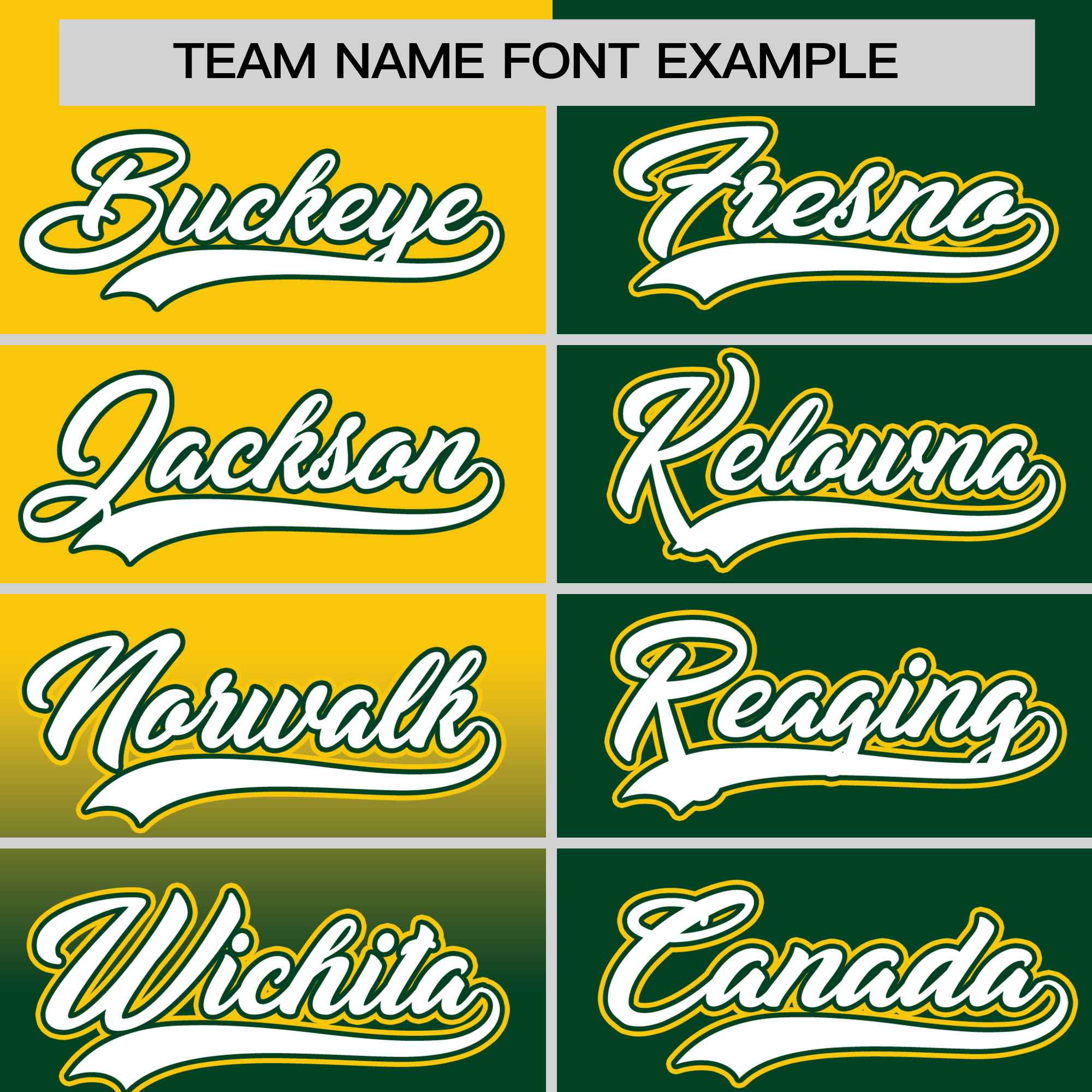 Custom Green Gold Personalized Half Gradient Design Authentic Baseball Jersey