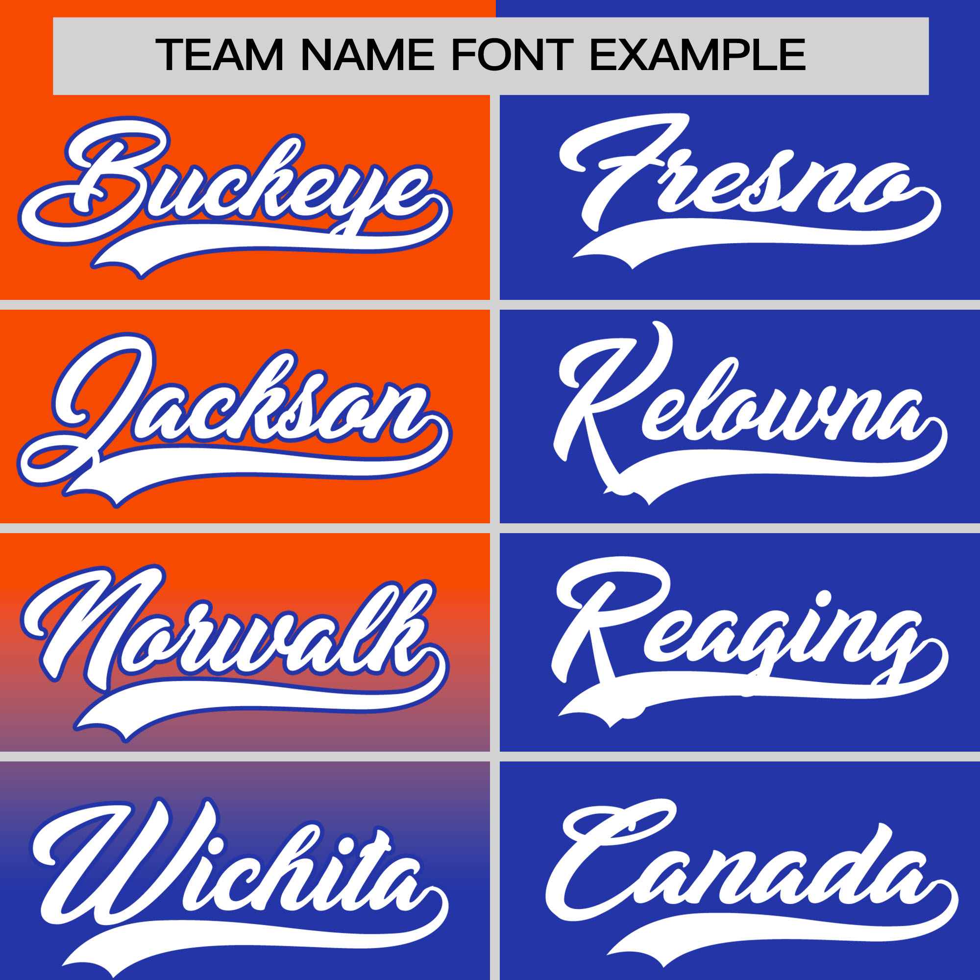 Custom Royal Orange Personalized Half Gradient Design Authentic Baseball Jersey