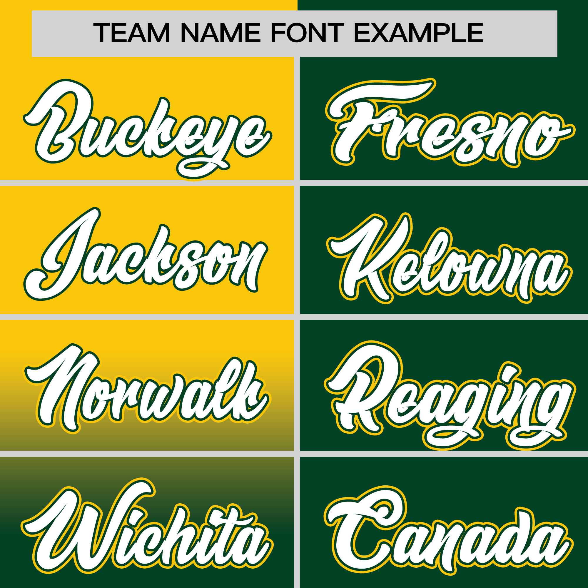 Custom Green Gold Personalized Half Gradient Design Authentic Baseball Jersey