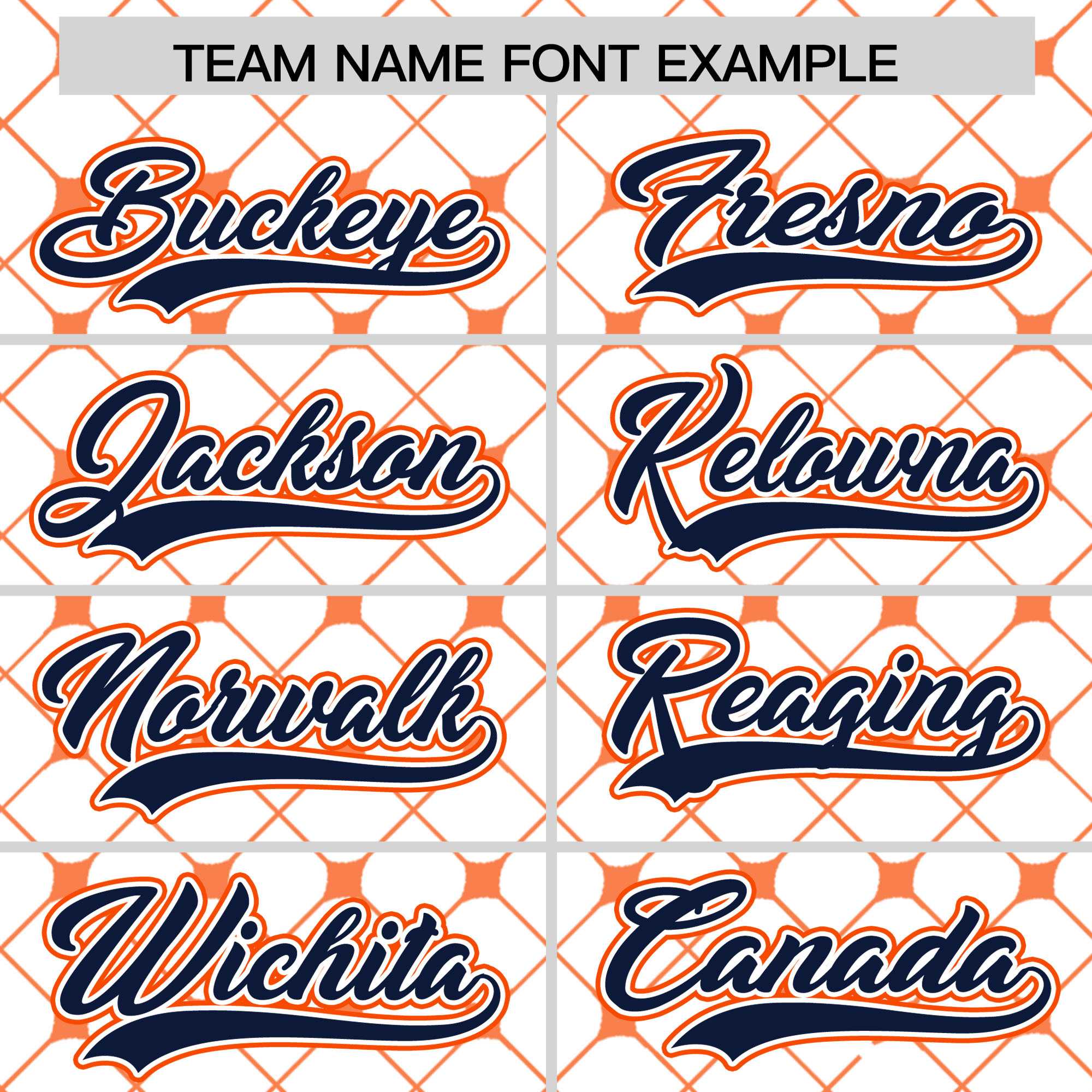 Custom White-Orange Plaid Design Authentic Baseball Jersey