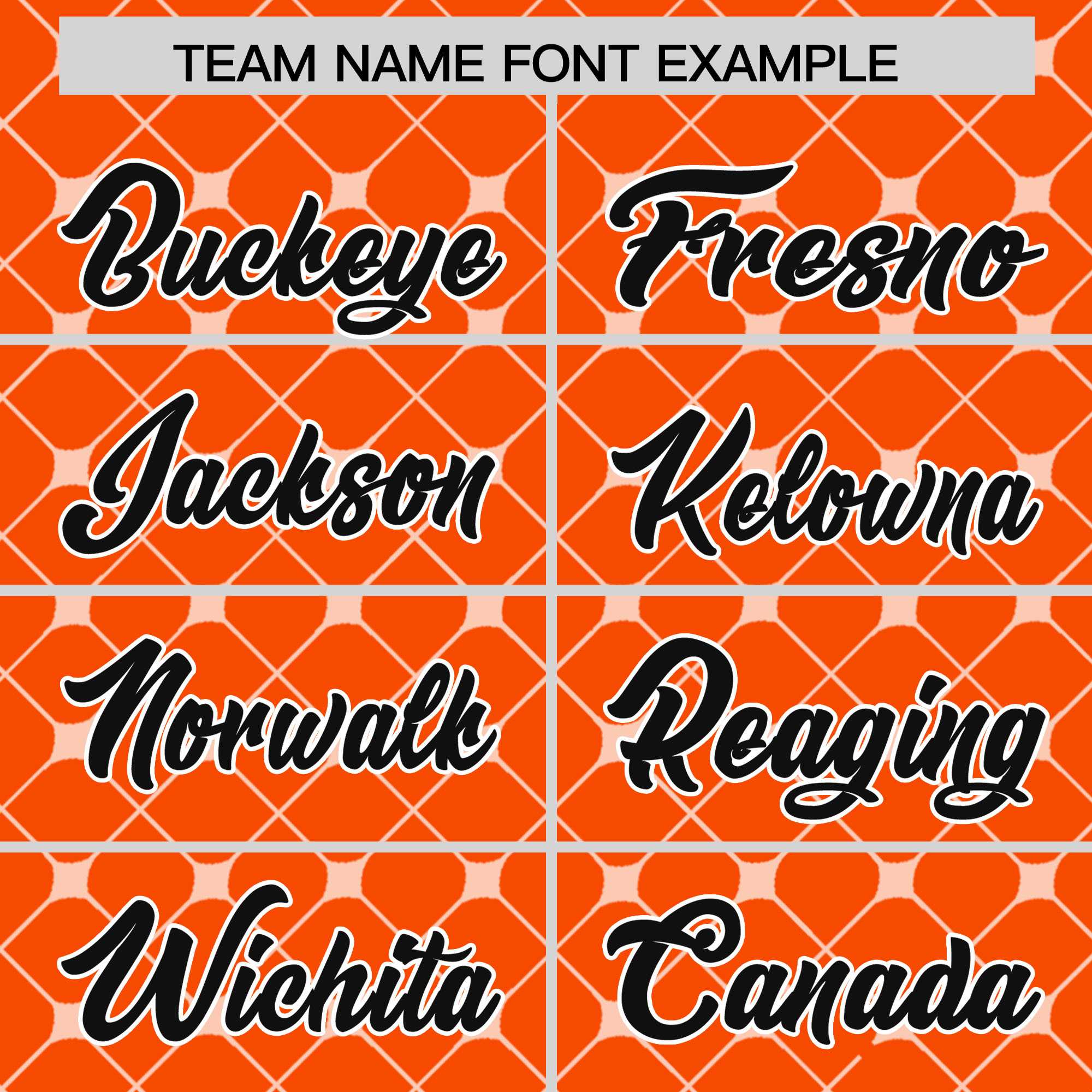 Custom Orange-White Plaid Design Authentic Baseball Jersey