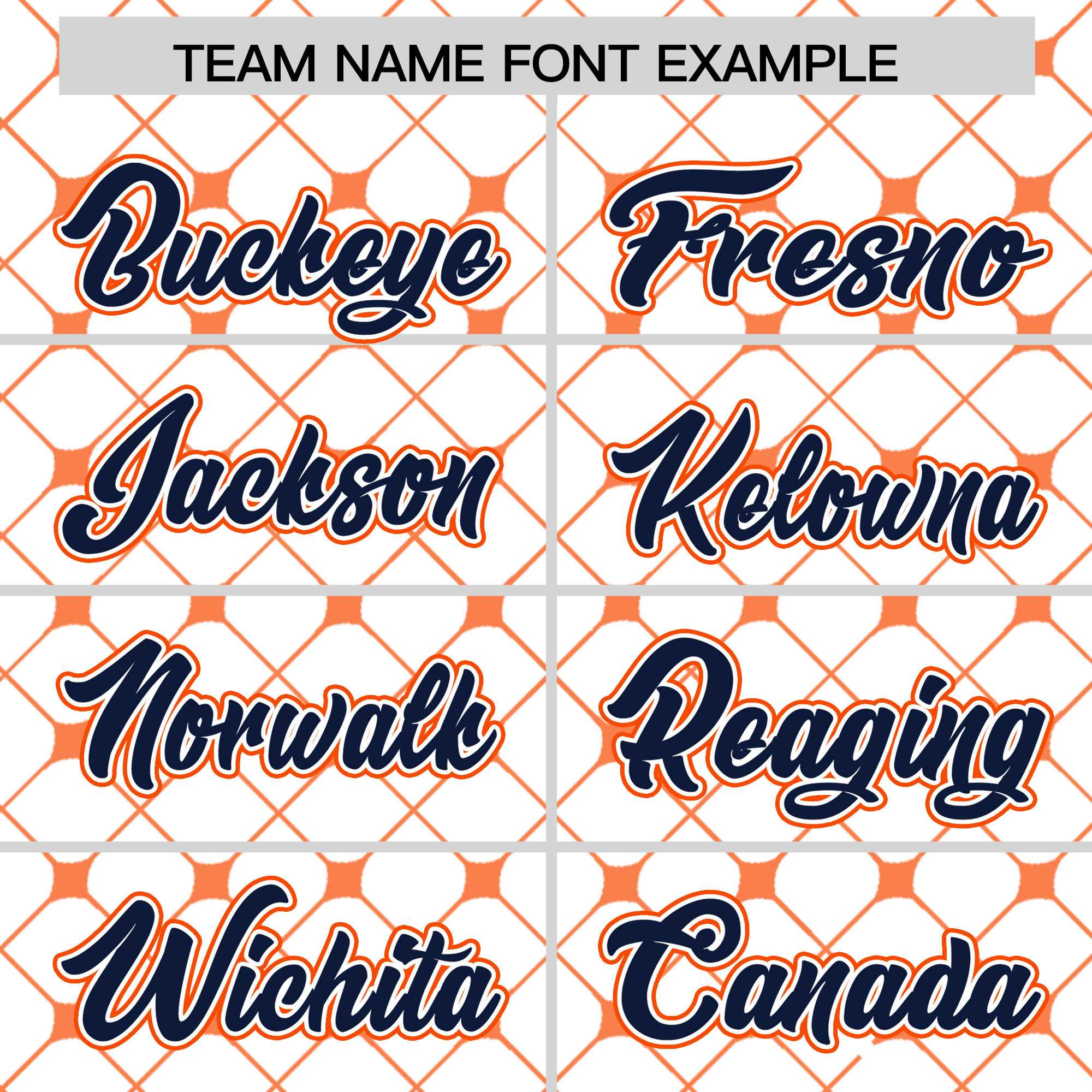 Custom White-Orange Plaid Design Authentic Baseball Jersey