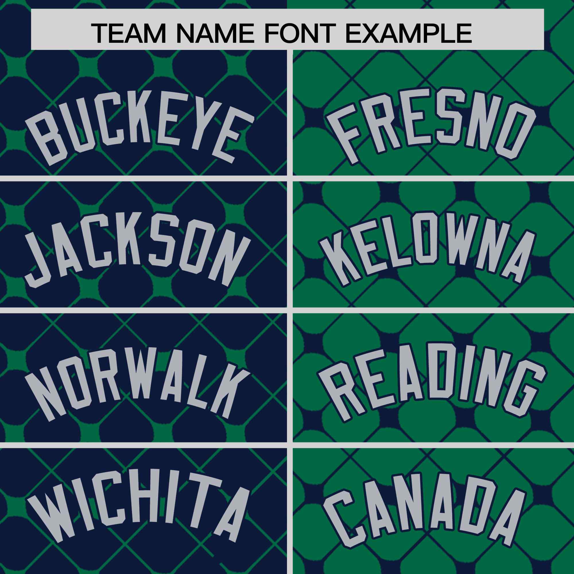 Custom Navy Kelly Green Split Fashion Plaid Design Authentic Baseball Jersey