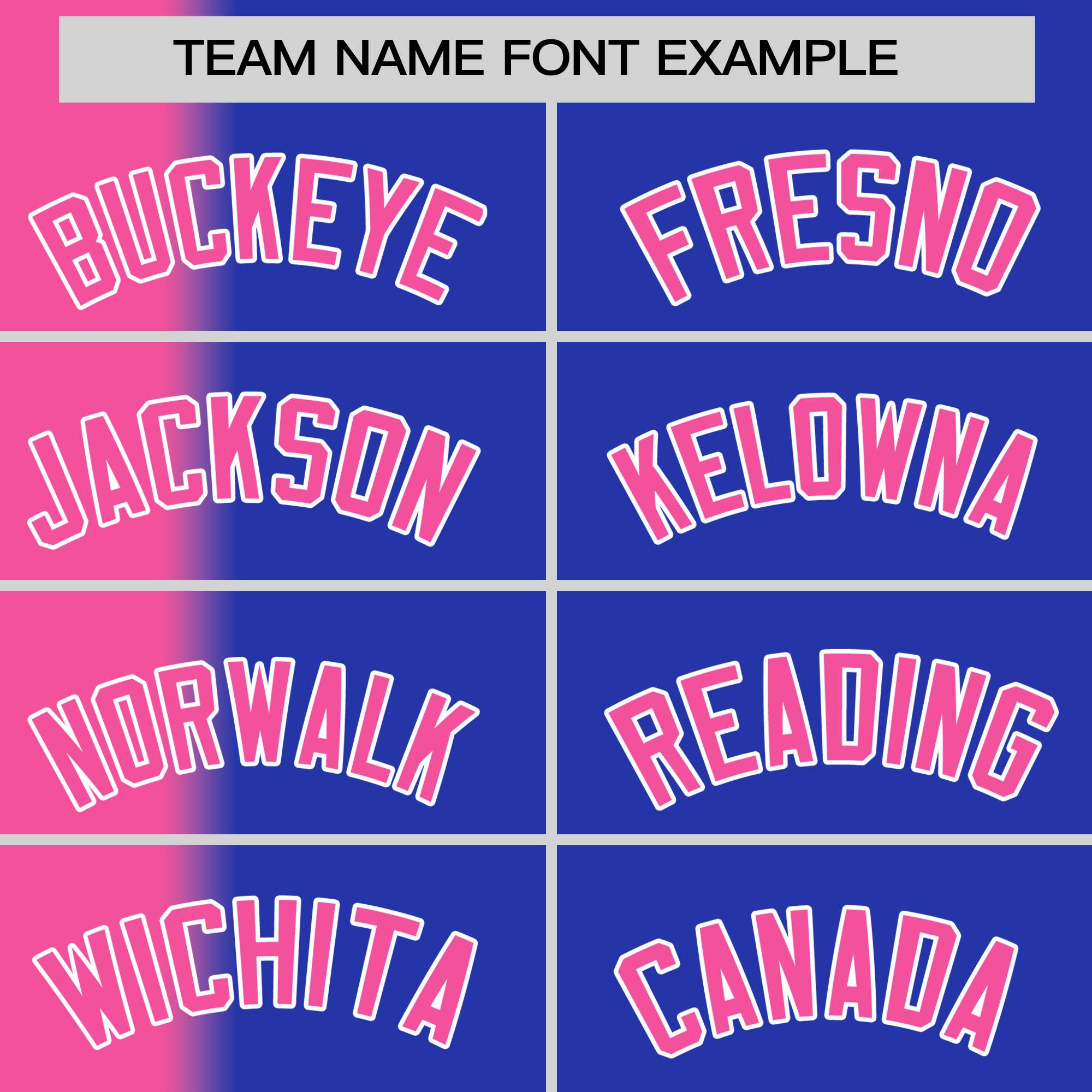 Custom Royal Pink Pinstripe Personalized Gradient Authentic Baseball Jersey