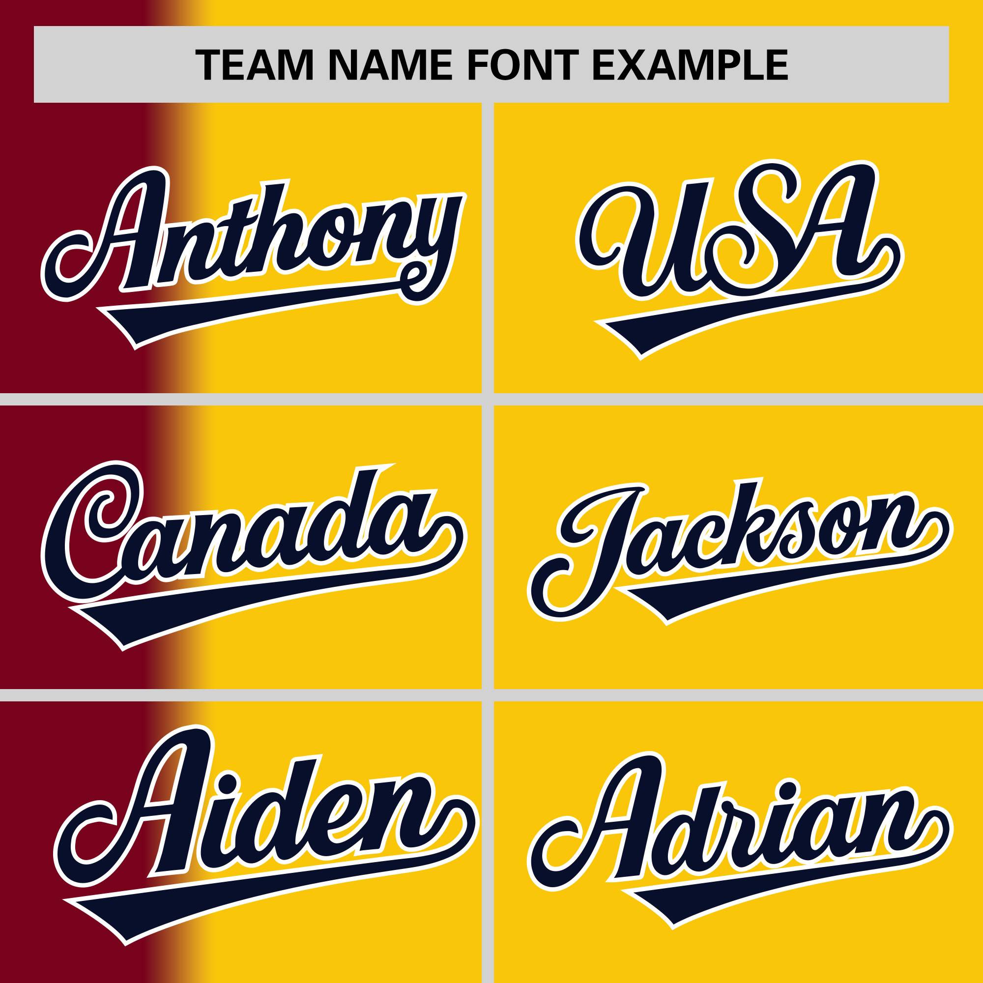 Custom Gold Crimson Pinstripe Personalized Gradient Authentic Baseball Jersey