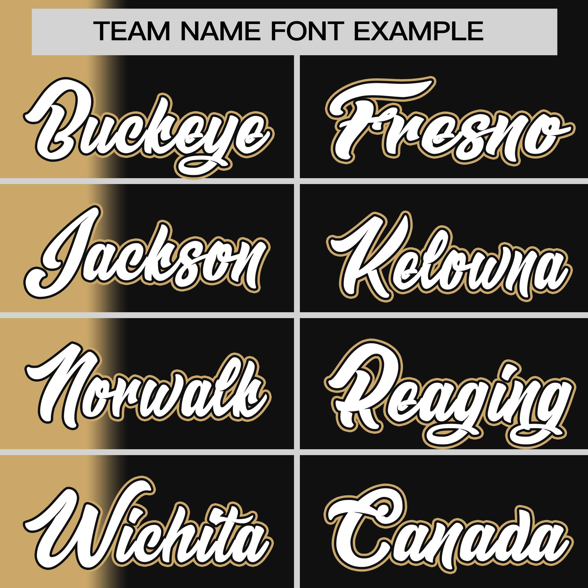 Custom Black Old Gold Pinstripe Personalized Gradient Authentic Baseball Jersey