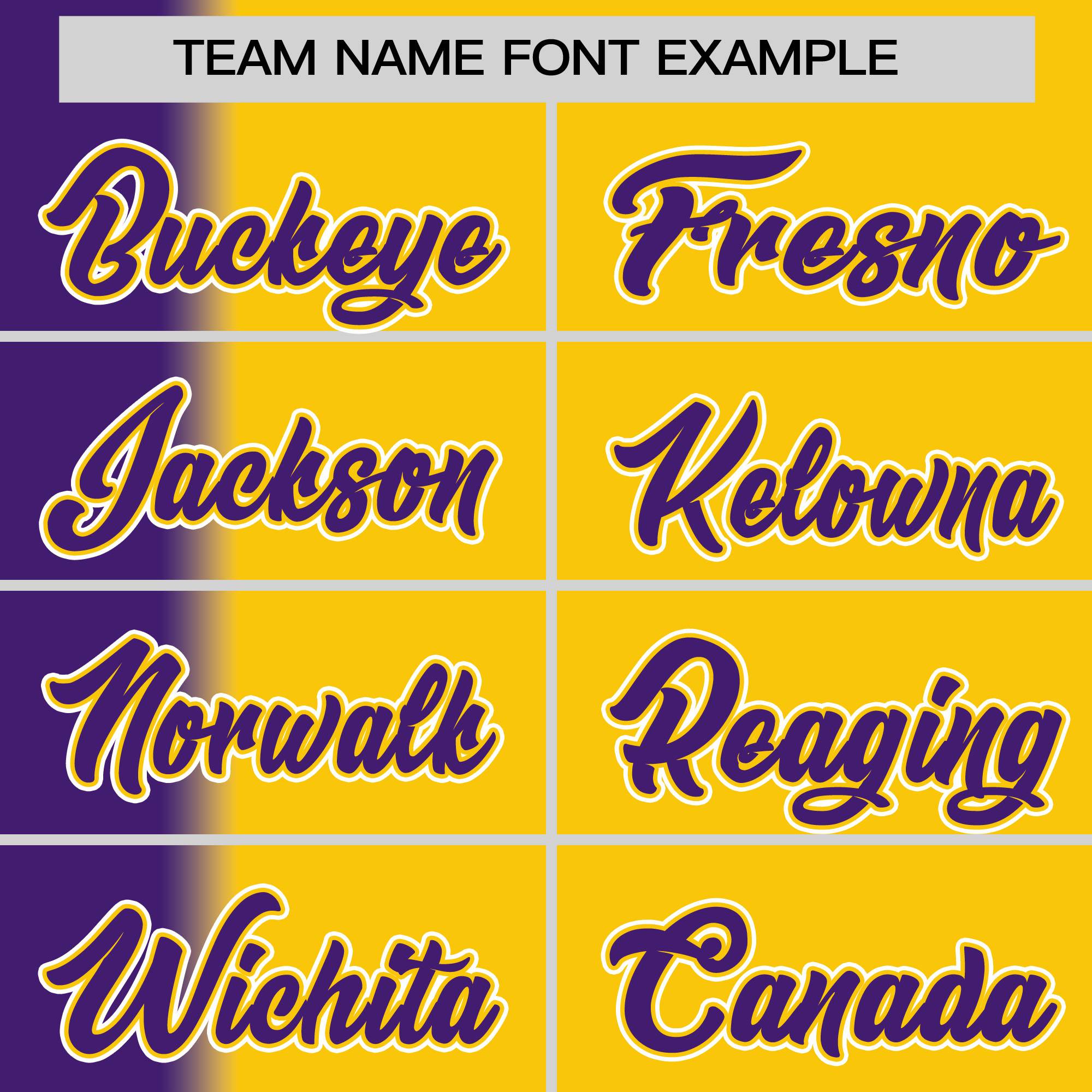 Custom Gold Purple Pinstripe Personalized Gradient Authentic Baseball Jersey