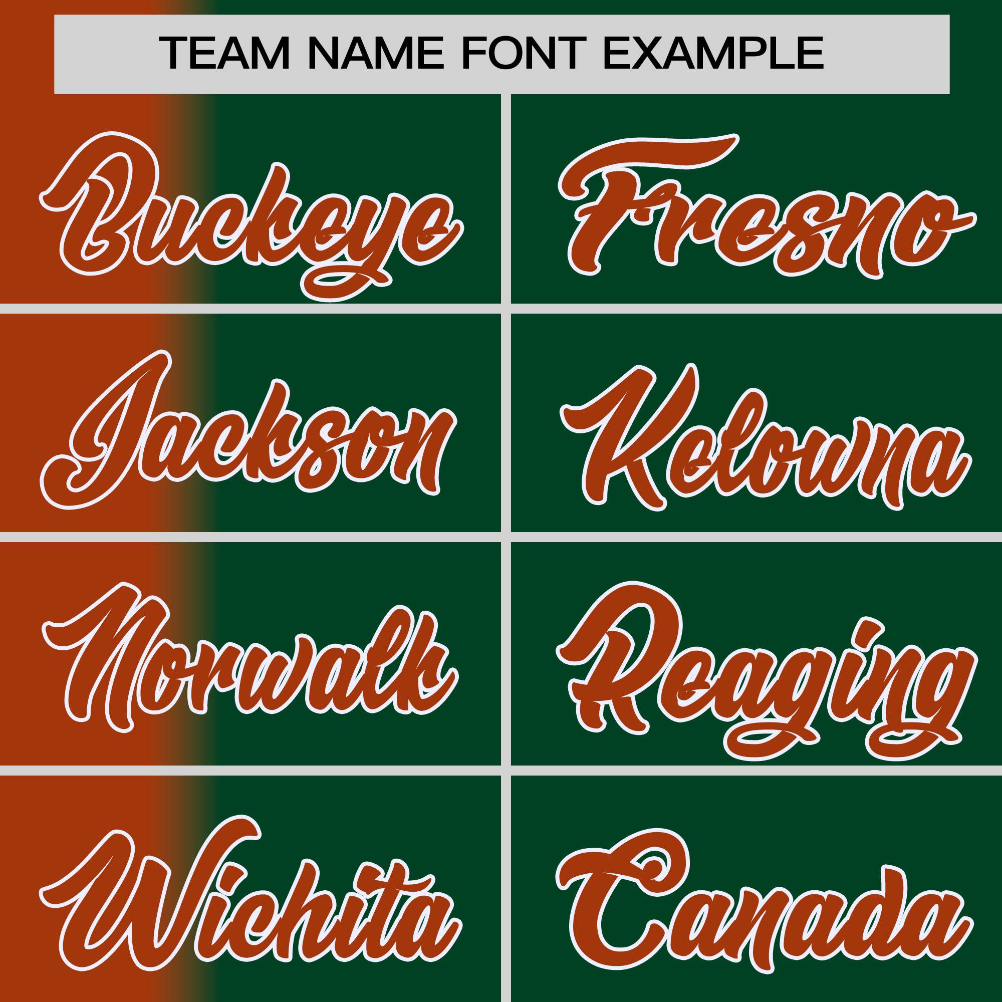 Custom Green Texas Orange Pinstripe Personalized Gradient Authentic Baseball Jersey