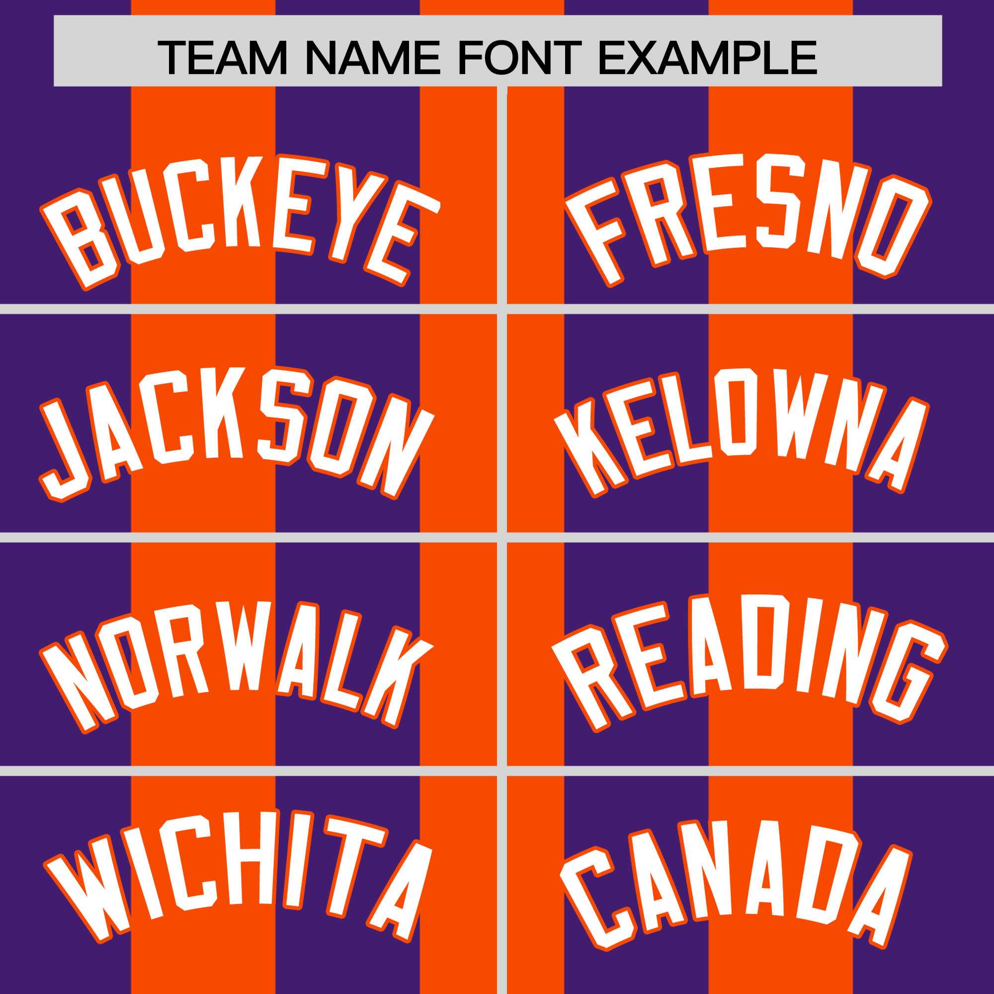 Custom Orange Purple Thick Stripe Fashion Authentic Baseball jersey