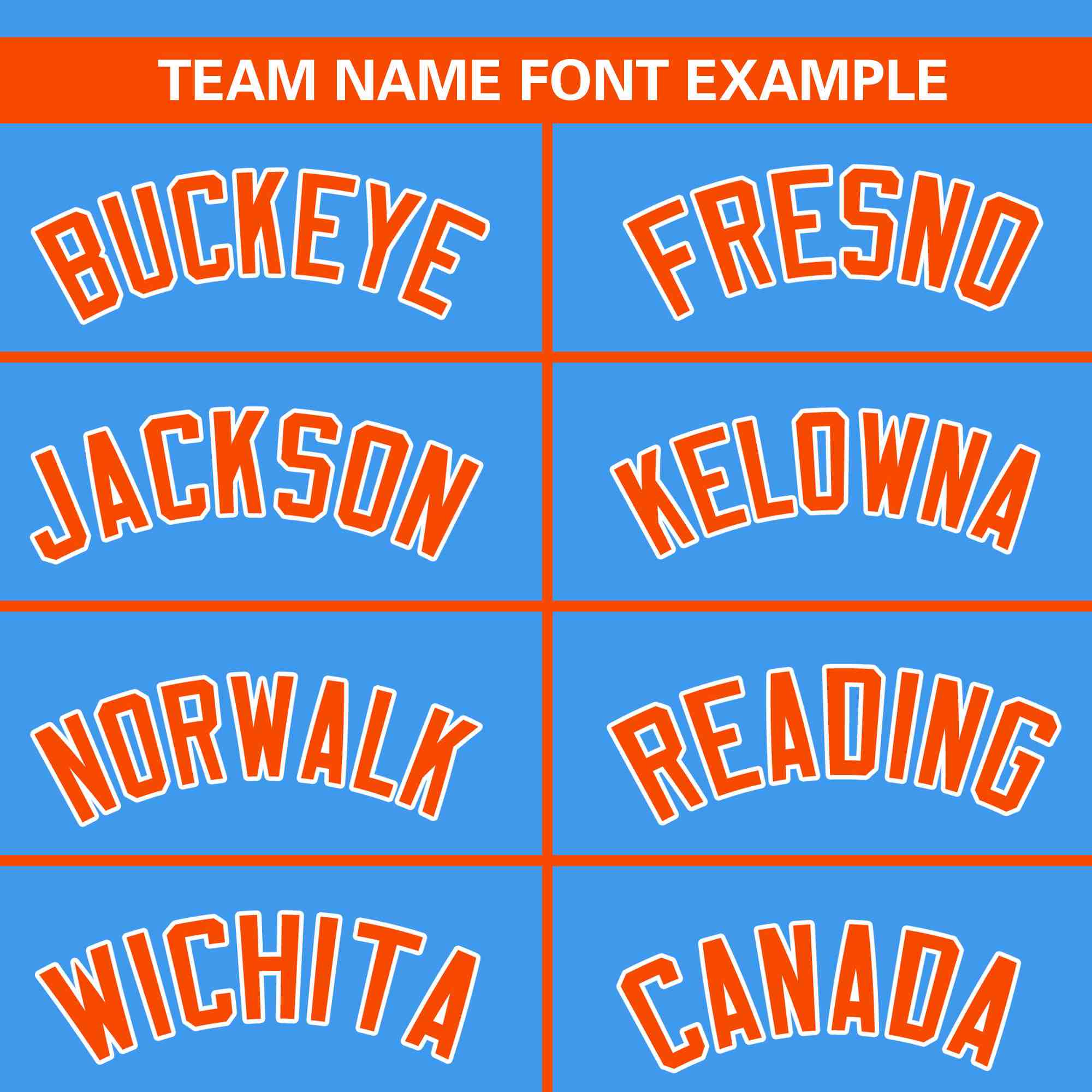 Custom Powder Blue Orange Color Block Personalized Raglan Sleeves Authentic Baseball Jersey