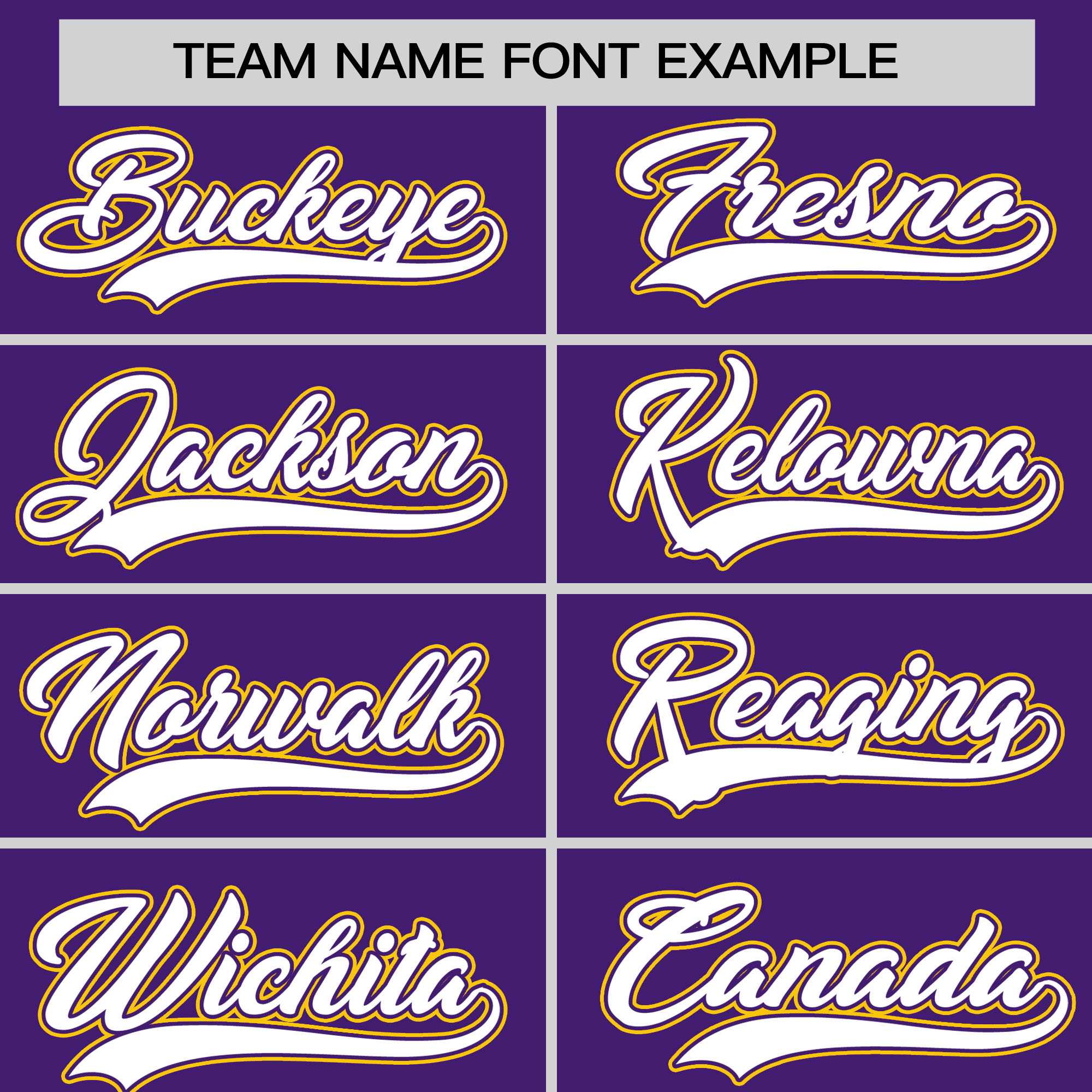 Custom Purple Gold-White Personalized Color Block Authentic Baseball jersey