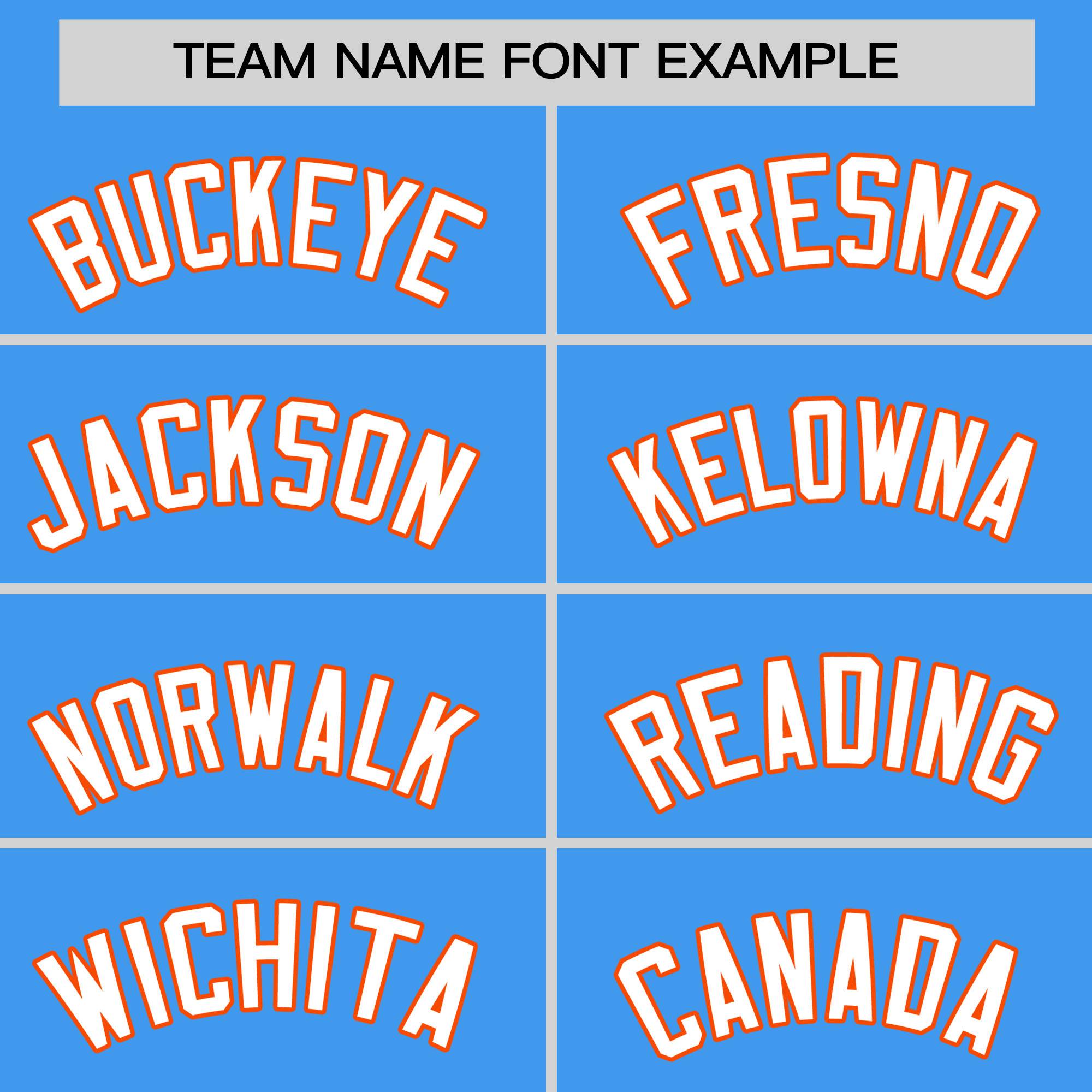 Custom Powder Blue Orange Pinstripe Personalized Raglan Sleeves Authentic Baseball Jersey