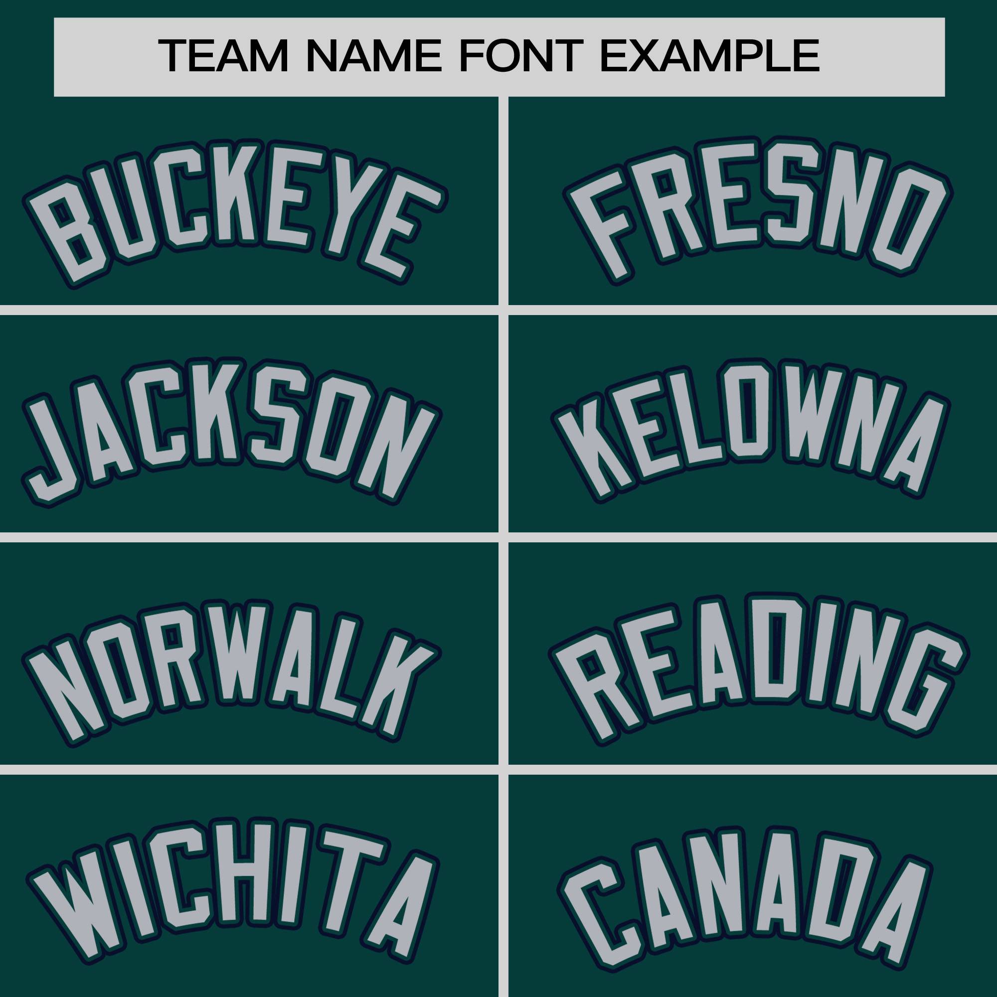 Custom Midnight Green Navy Pinstripe Personalized Raglan Sleeves Authentic Baseball Jersey