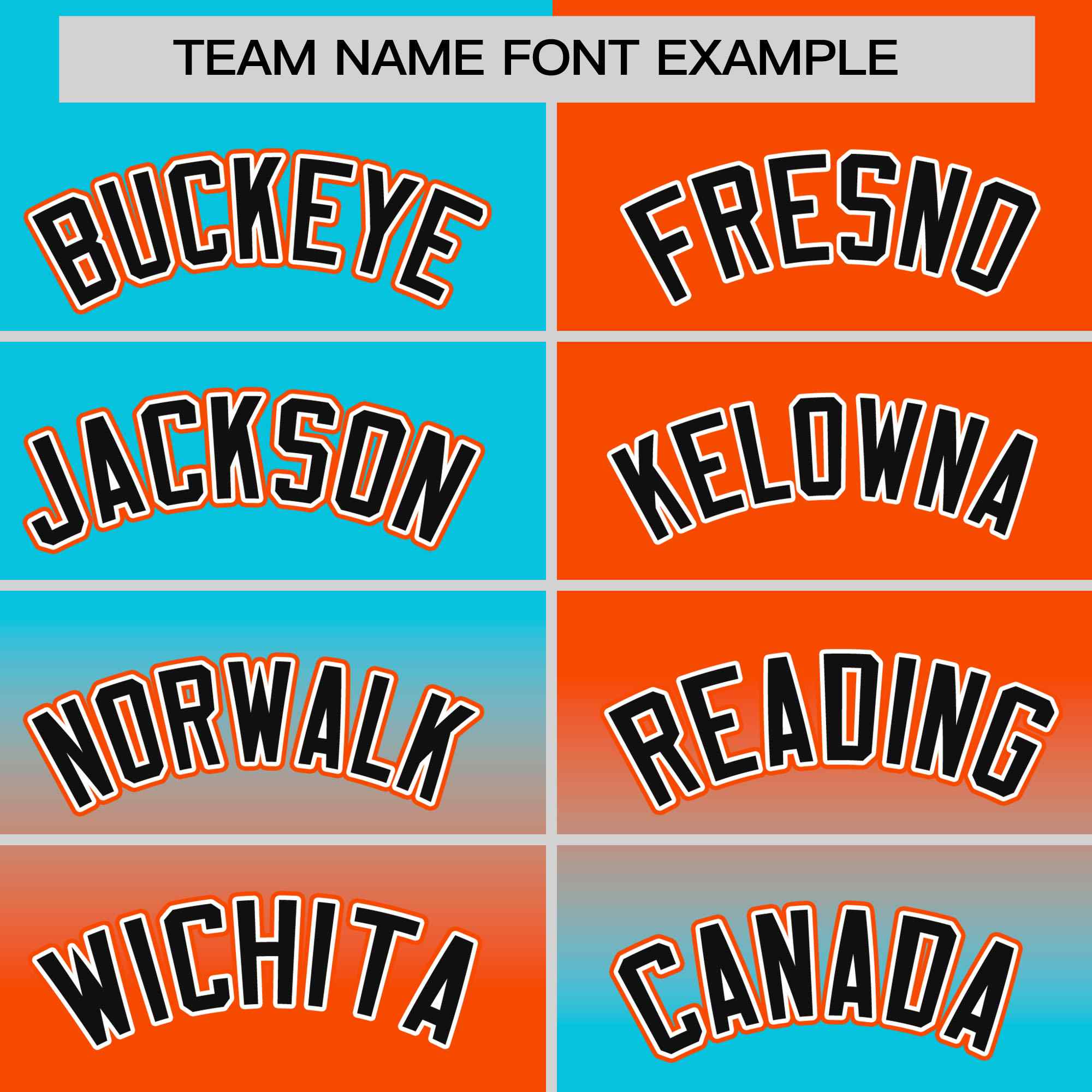 Custom Orange Sky Blue Personalized Symmetrical Gradient Design Authentic Baseball Jersey