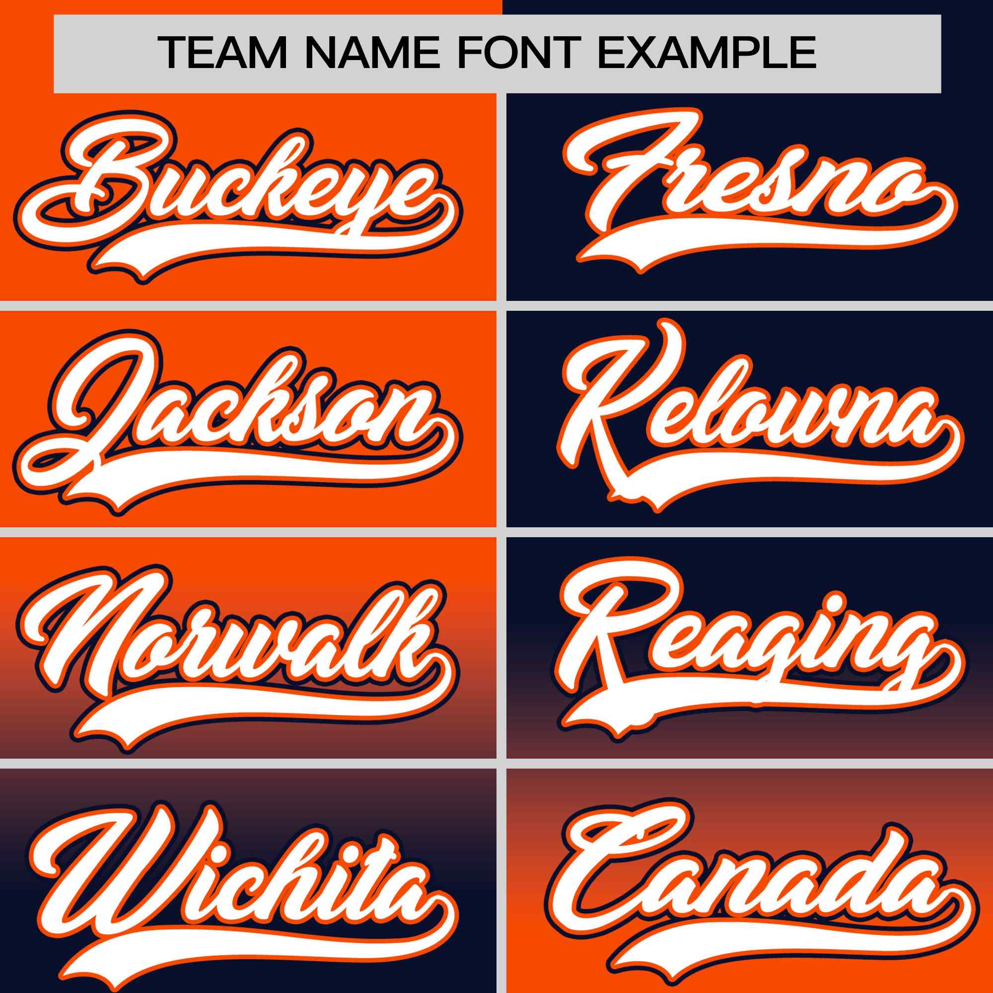 Custom Navy Orange Personalized Symmetrical Gradient Design Authentic Baseball Jersey