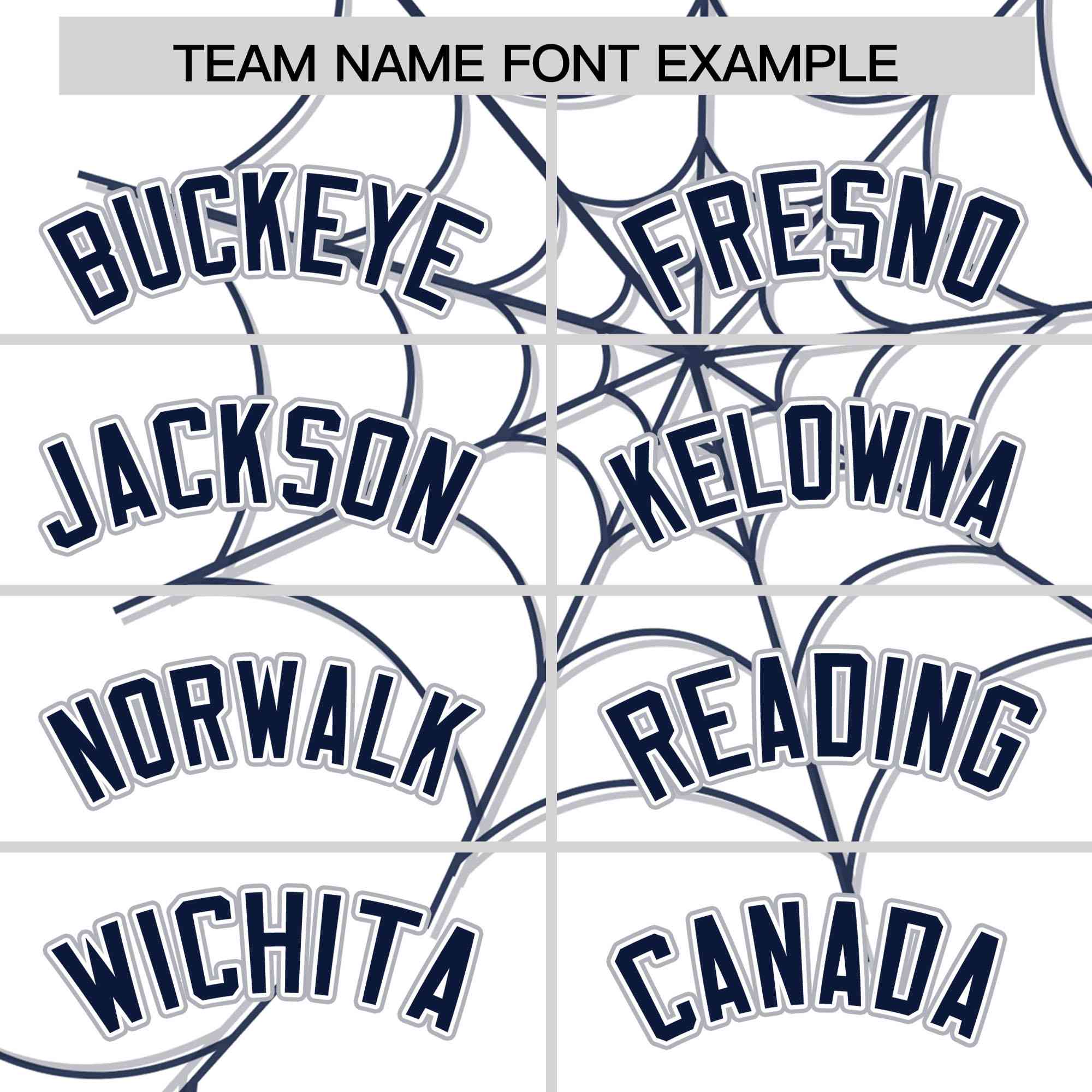 Custom White-Navy Spider Web Pattern Raglan Sleeves Authentic Baseball Jersey