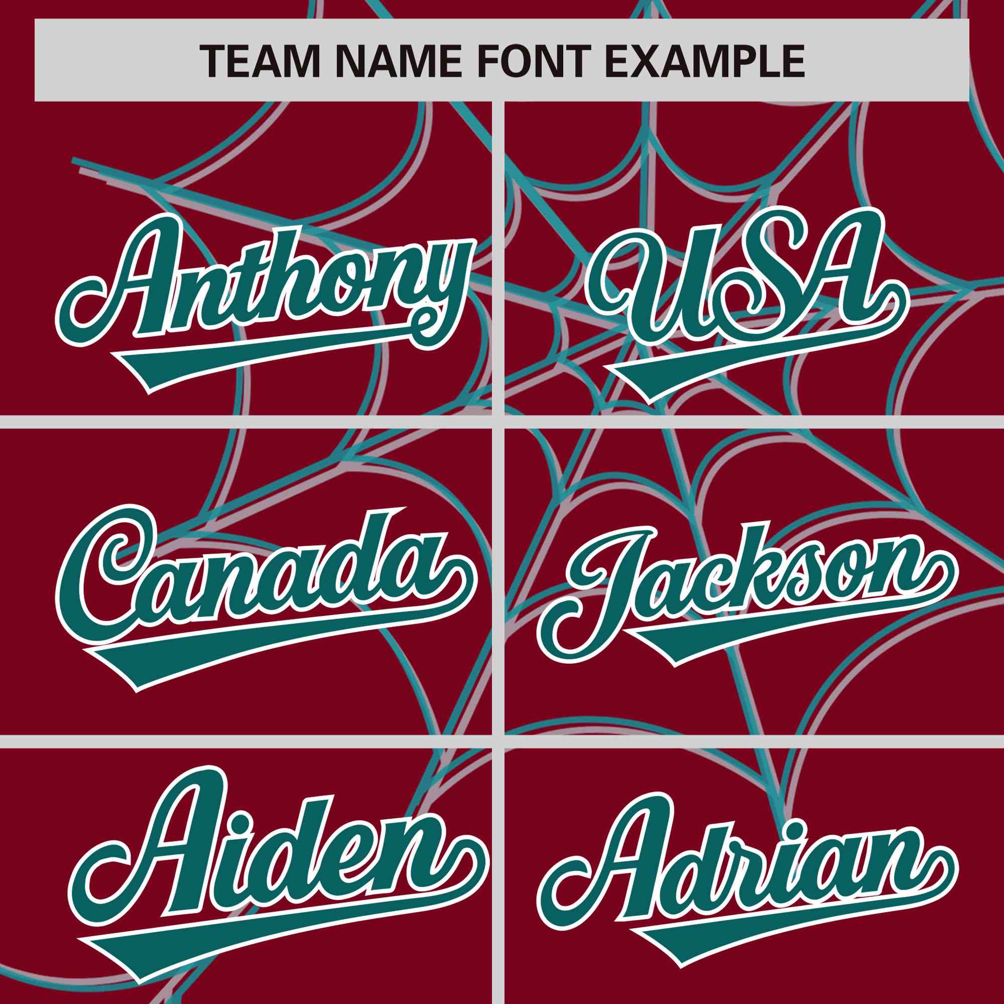 Custom Crimson-Aqua Spider Web Pattern Raglan Sleeves Authentic Baseball Jersey