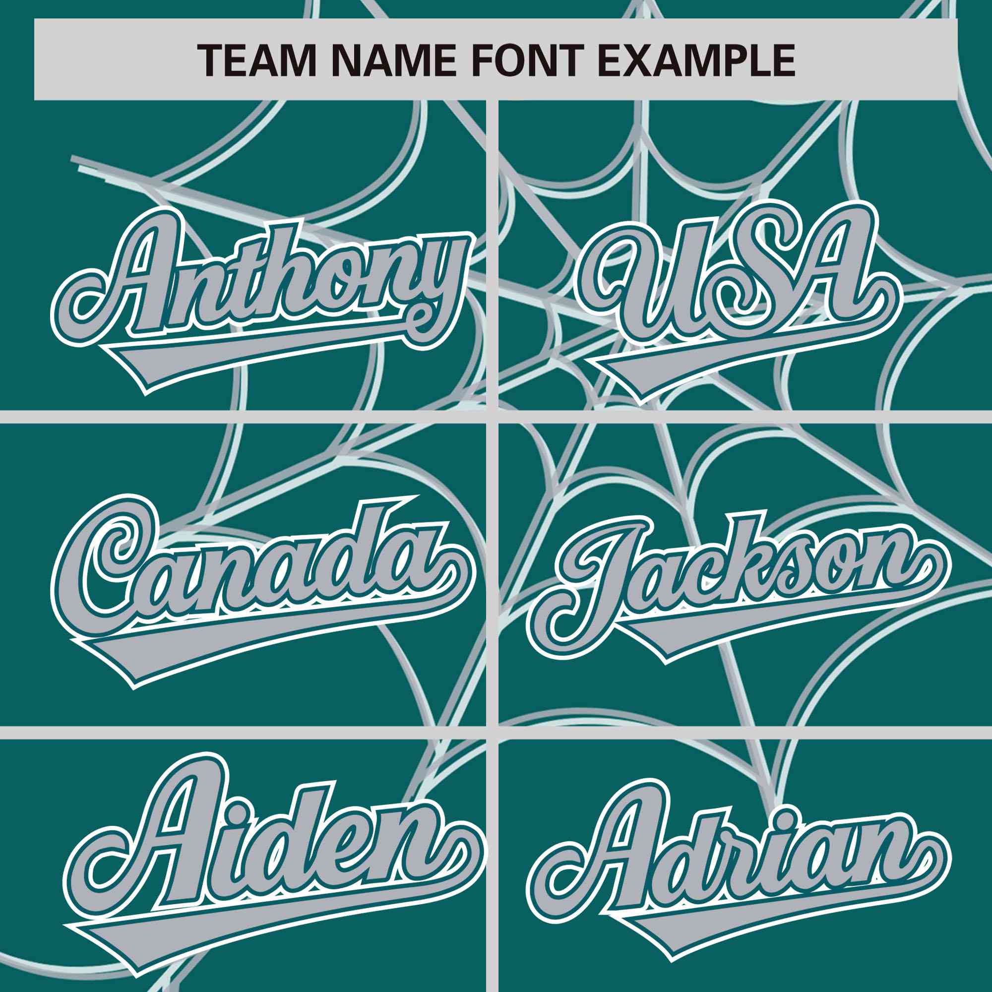 Custom Aqua-Gray Spider Web Pattern Raglan Sleeves Authentic Baseball Jersey