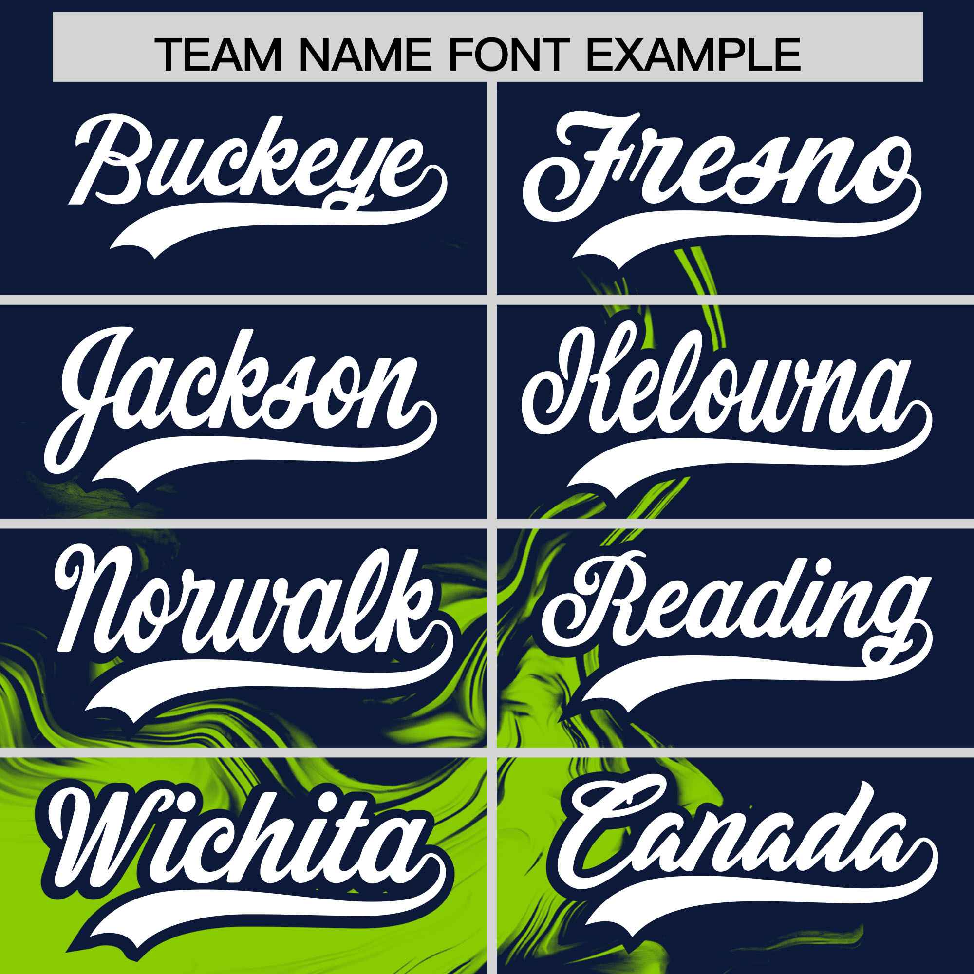 Custom Navy Neon Green Personalized Ink Pattern Authentic Baseball Jersey