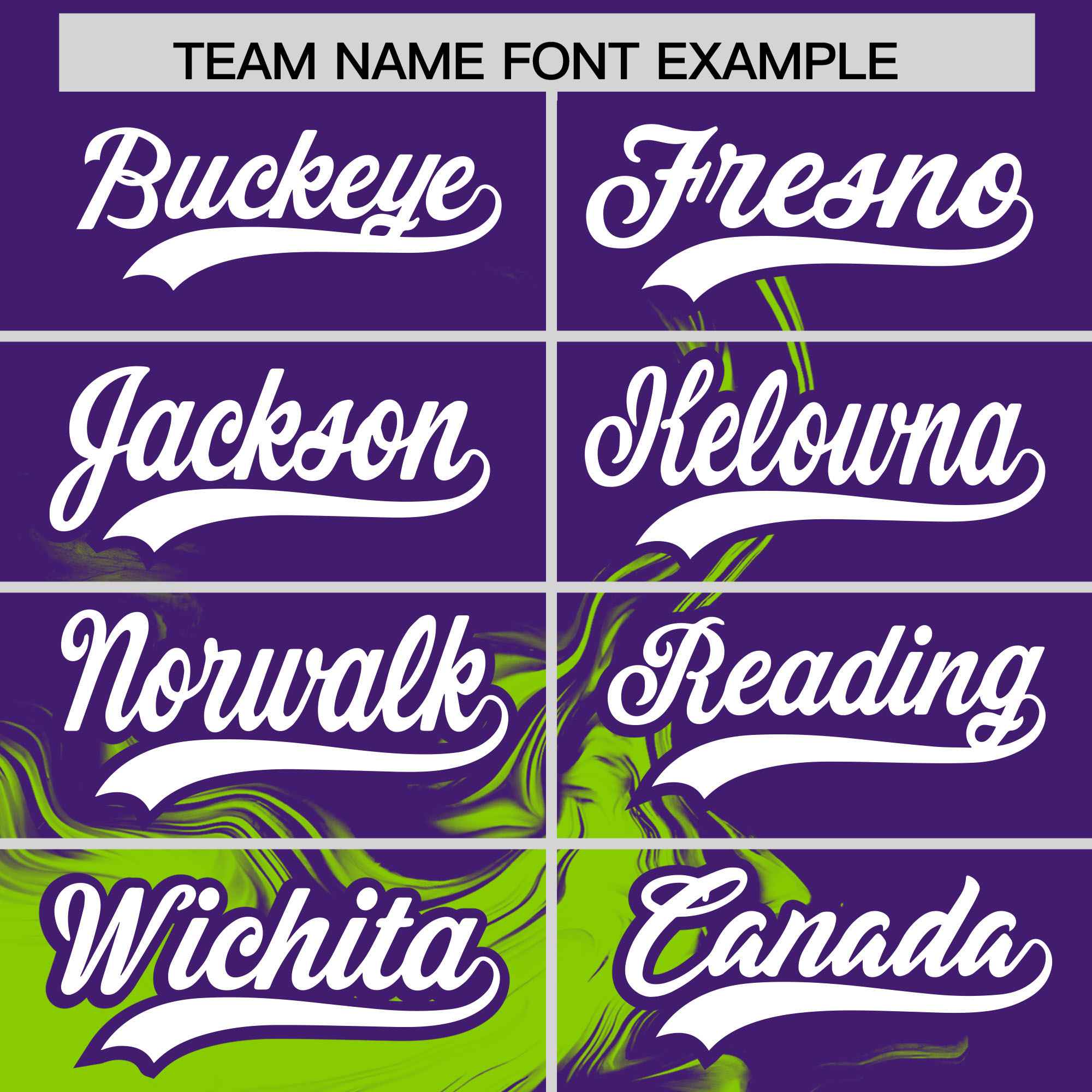 Custom Purple Neon Green Personalized Ink Pattern Authentic Baseball Jersey