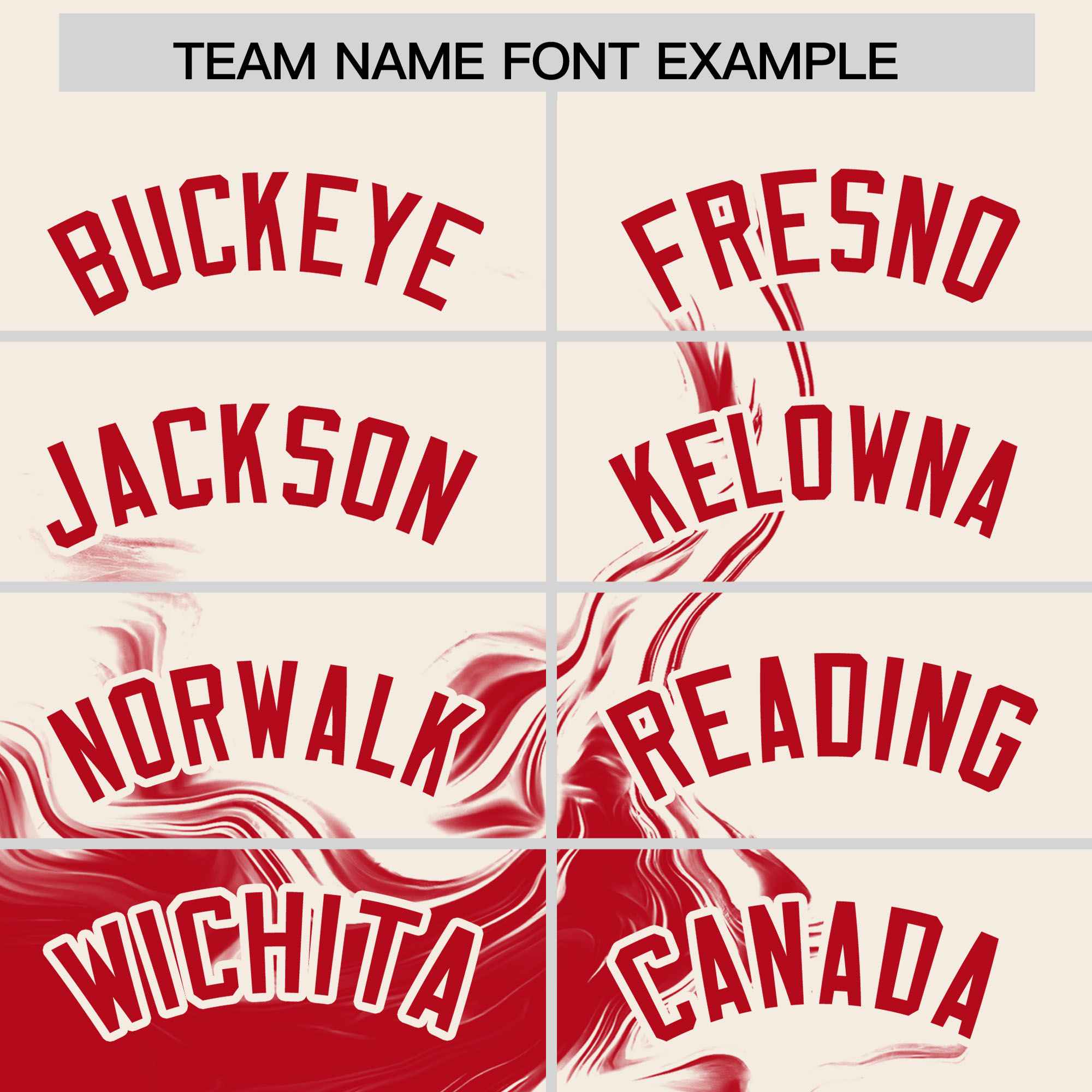 Custom Cream Red Personalized Ink Pattern Authentic Baseball Jersey