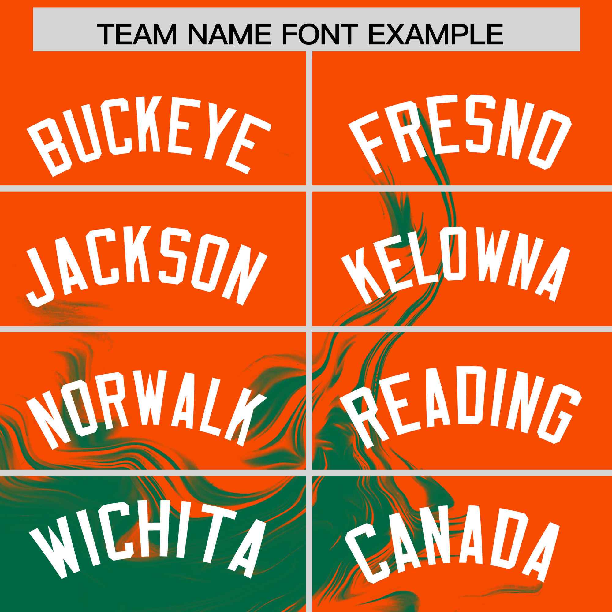 Custom Orange Kelly Green Personalized Ink Pattern Authentic Baseball Jersey