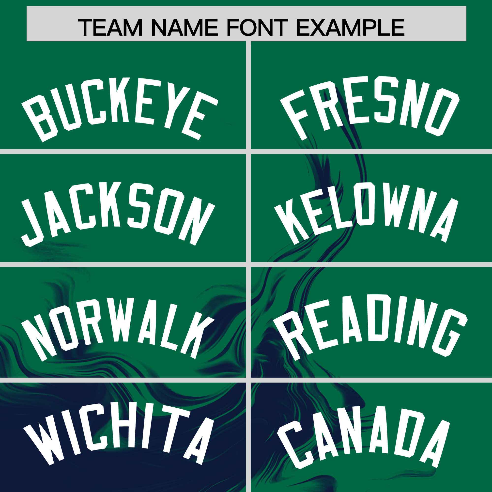 Custom Kelly Green Navy Personalized Ink Pattern Authentic Baseball Jersey