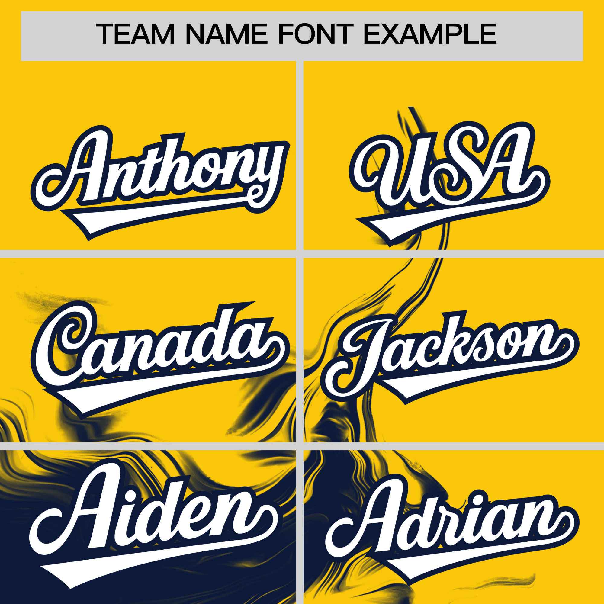 Custom Gold Navy Personalized Ink Pattern Authentic Baseball Jersey