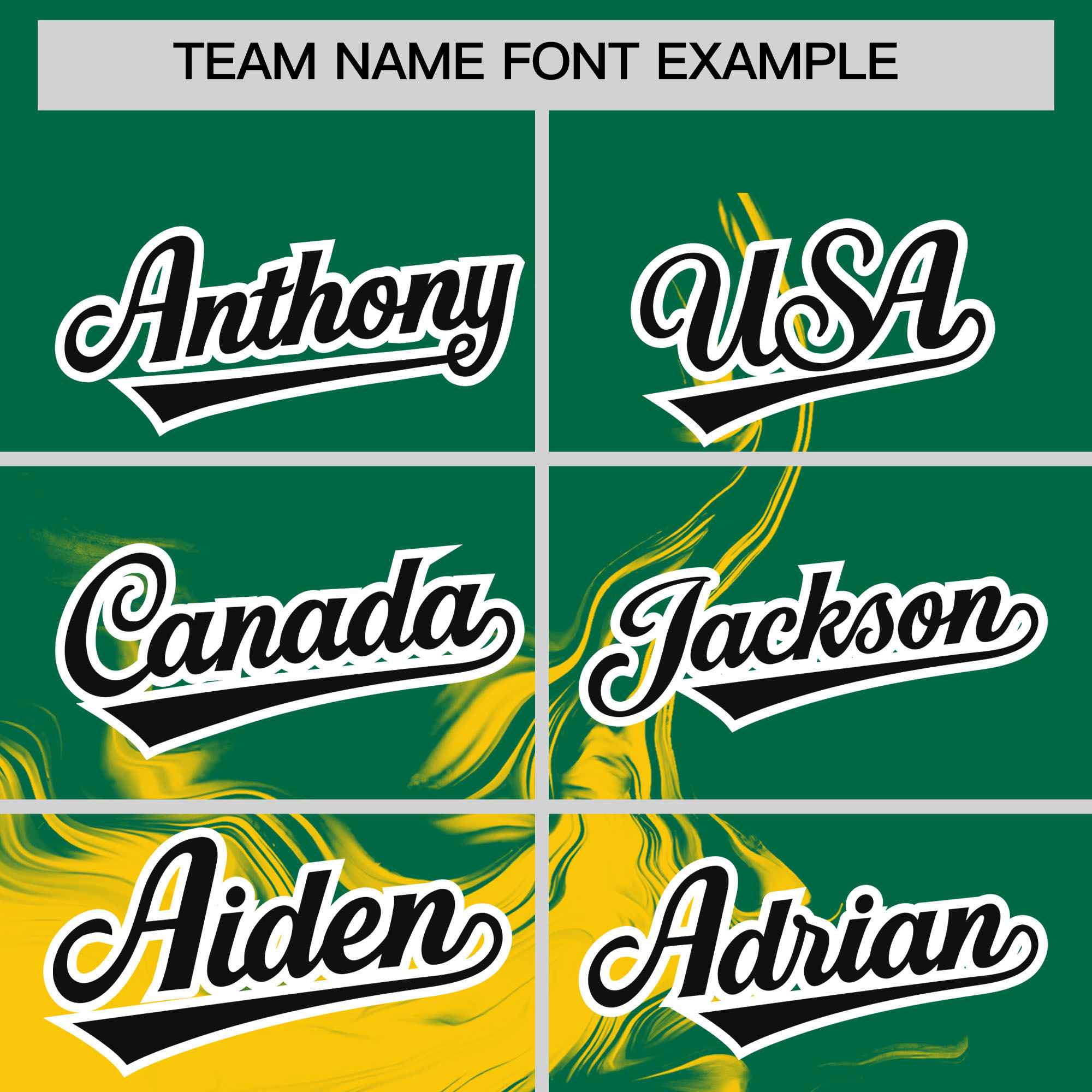 Custom Kelly Green Gold Personalized Ink Pattern Authentic Baseball Jersey