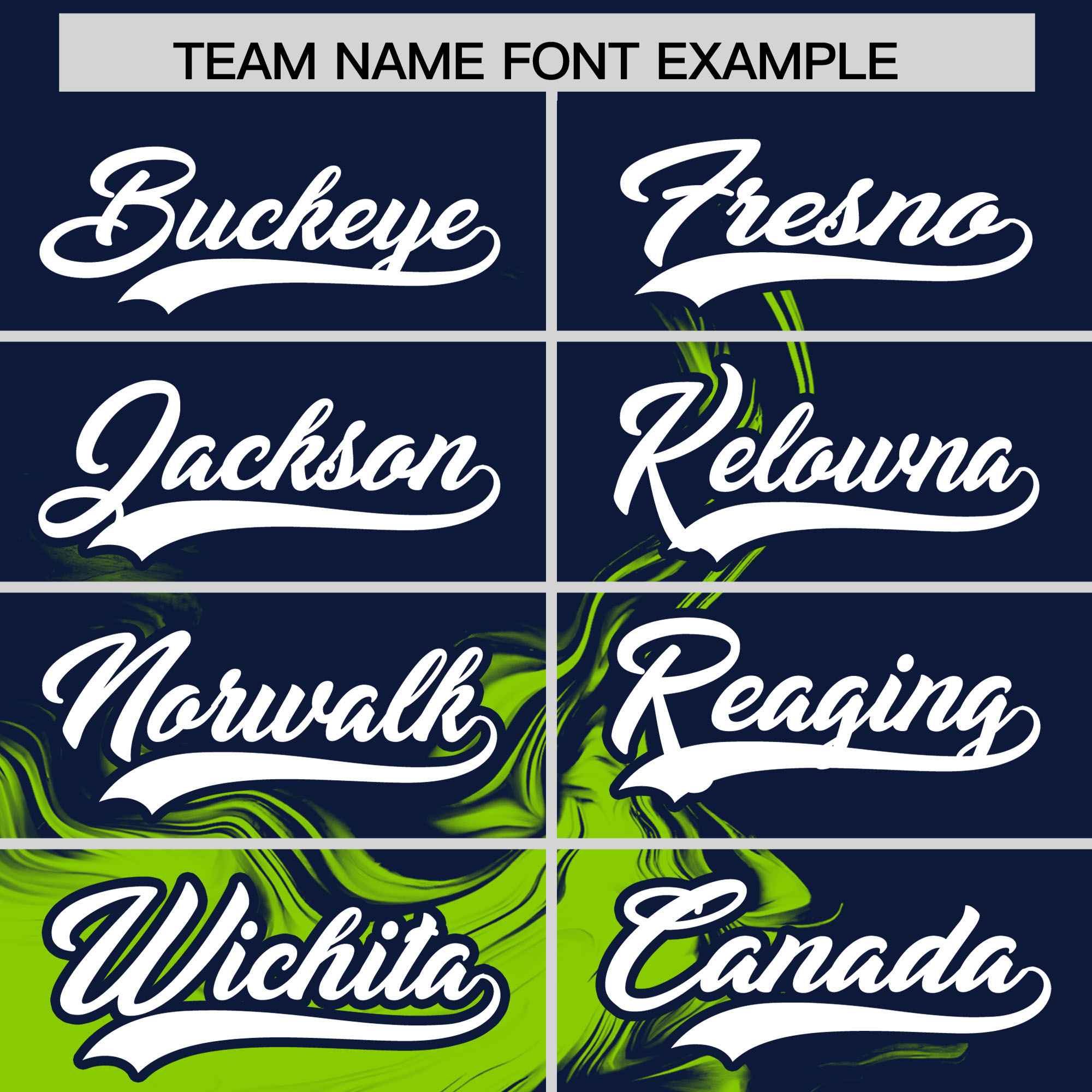 Custom Navy Neon Green Personalized Ink Pattern Authentic Baseball Jersey