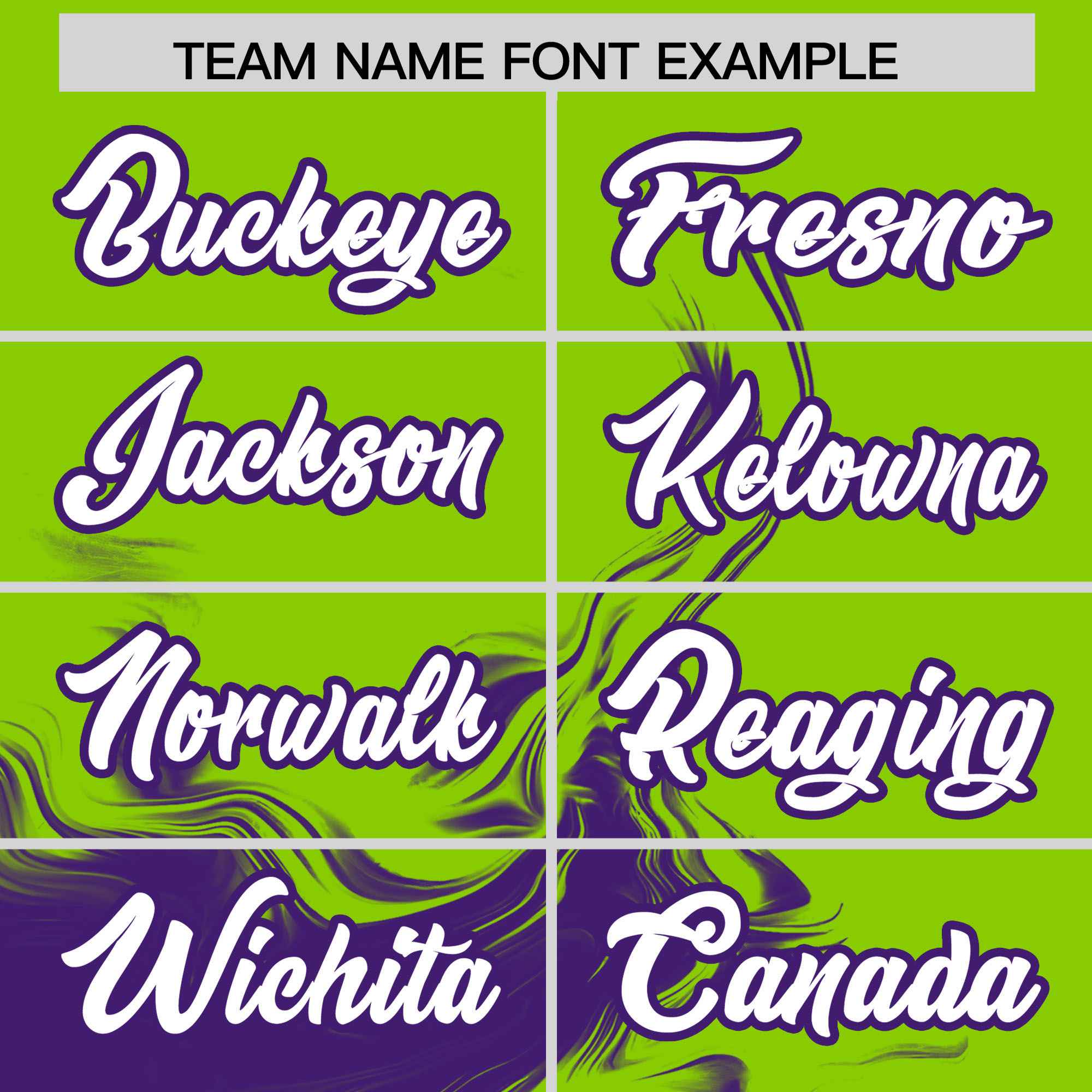 Custom Neon Green Purple Personalized Ink Pattern Authentic Baseball Jersey