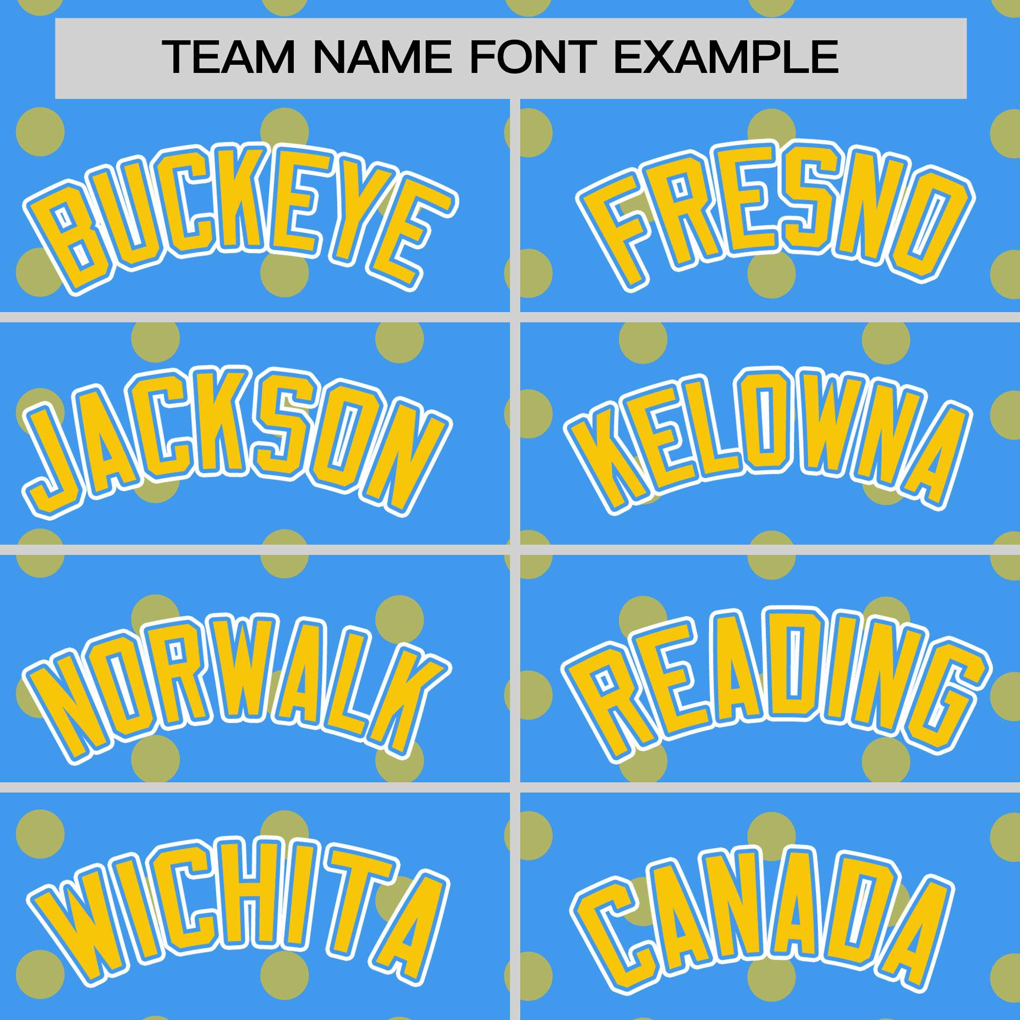 Custom Powder Blue Gold Personalized Polka Dot Graffiti Pattern Authentic Baseball Jersey