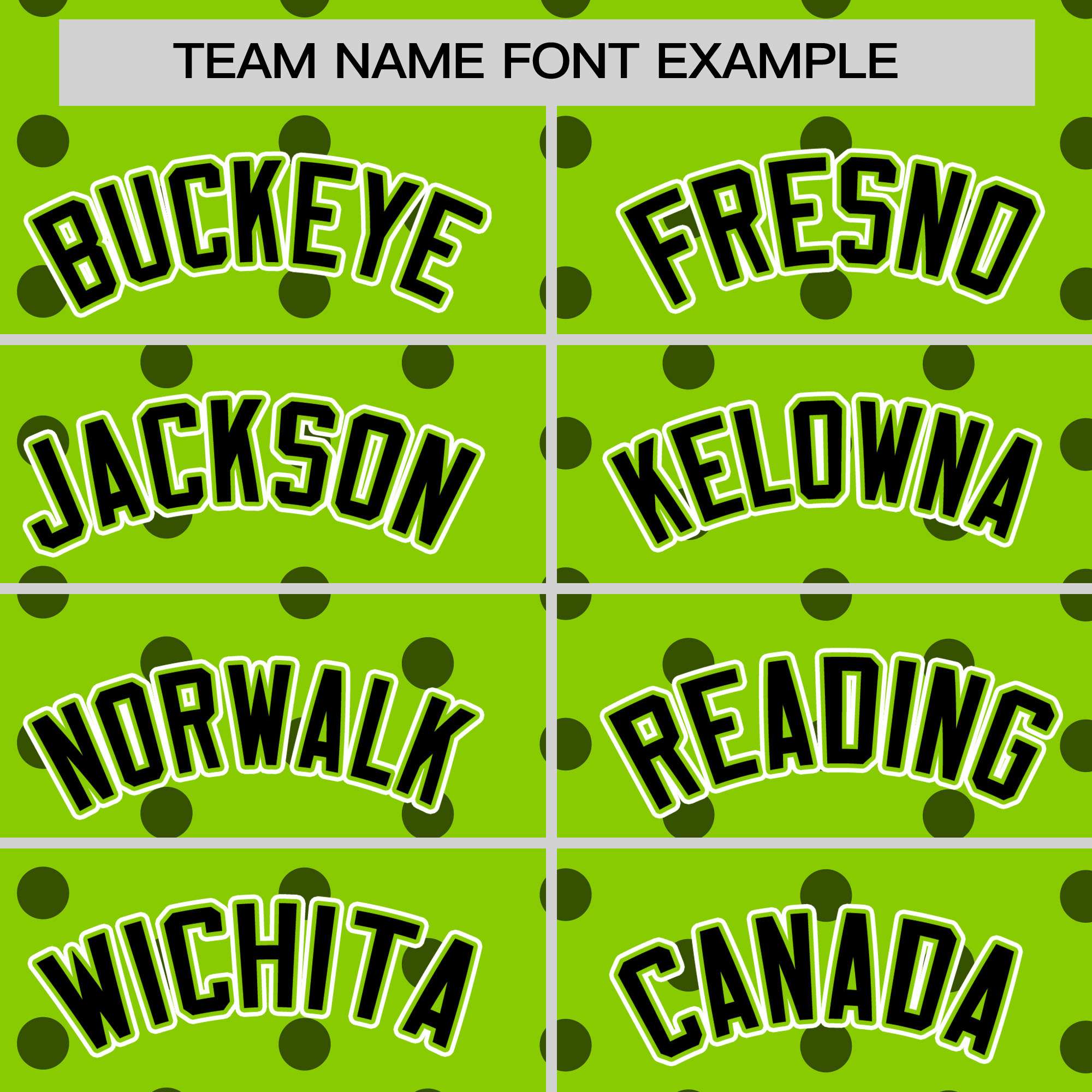 Custom Neon Green Black Personalized Polka Dot Graffiti Pattern Authentic Baseball Jersey