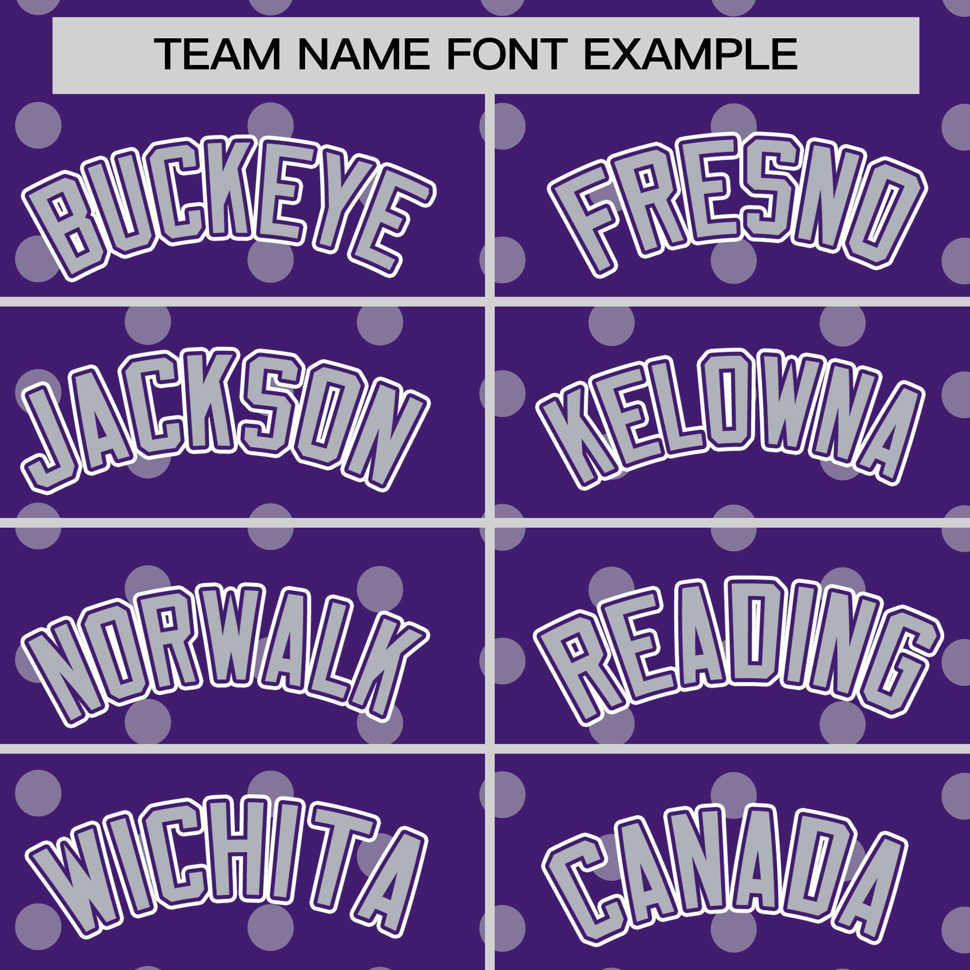 Custom Purple Gray Personalized Polka Dot Graffiti Pattern Authentic Baseball Jersey