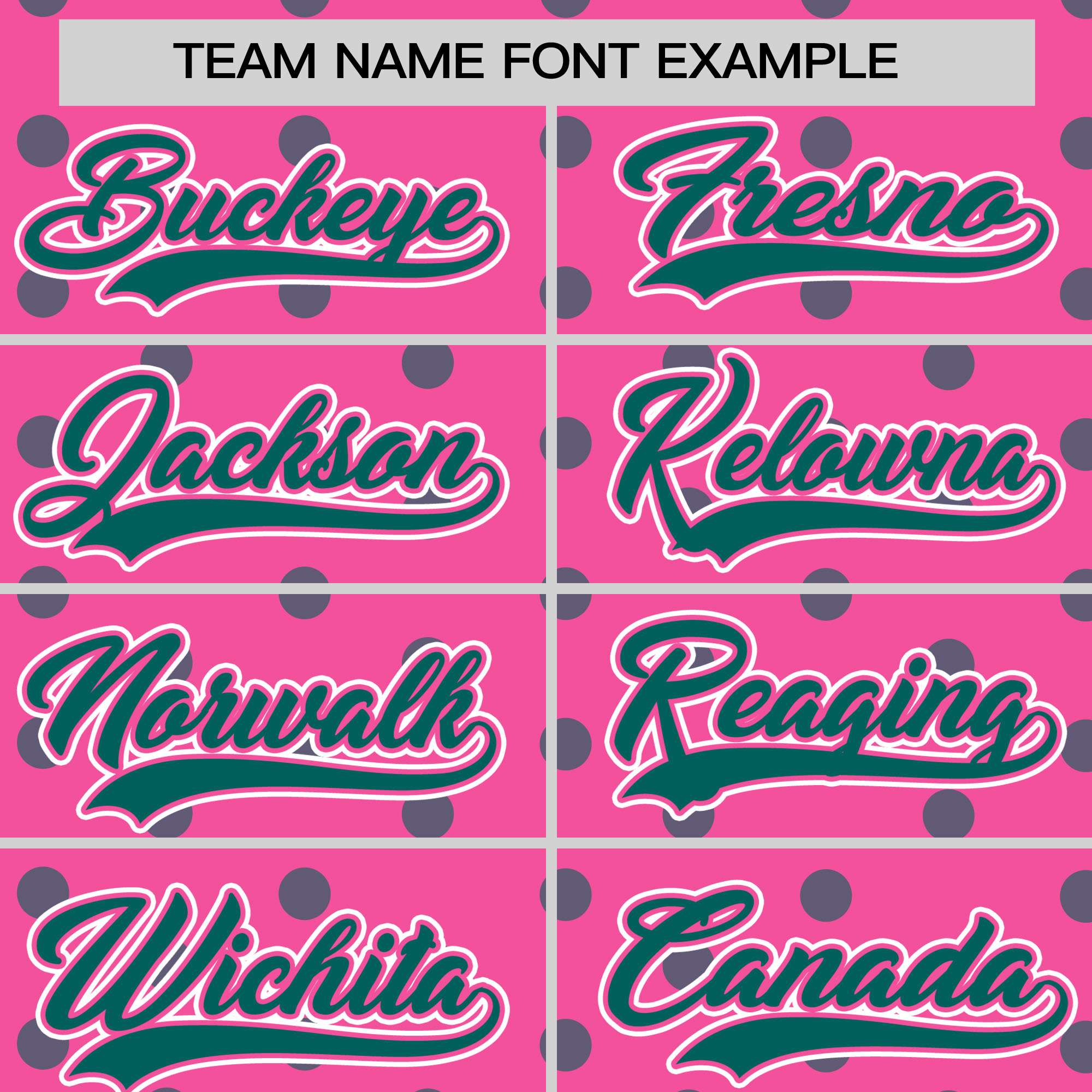 Custom Pink Aqua Personalized Polka Dot Graffiti Pattern Authentic Baseball Jersey