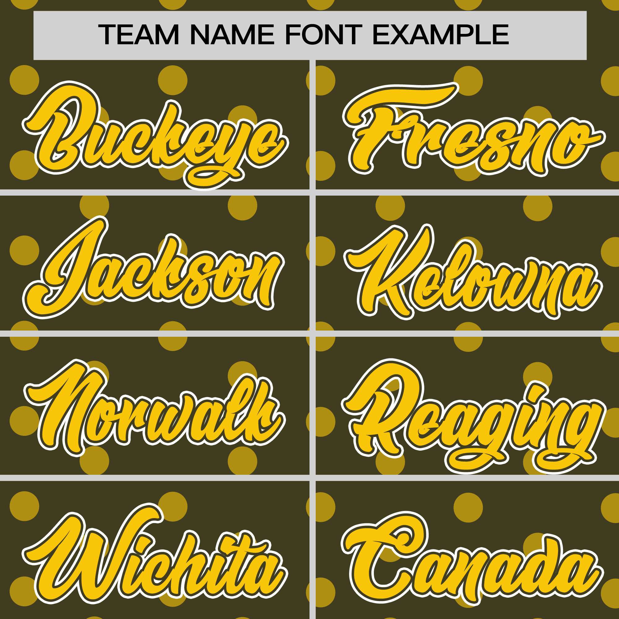 Custom Olive Gold Personalized Polka Dot Graffiti Pattern Authentic Baseball Jersey